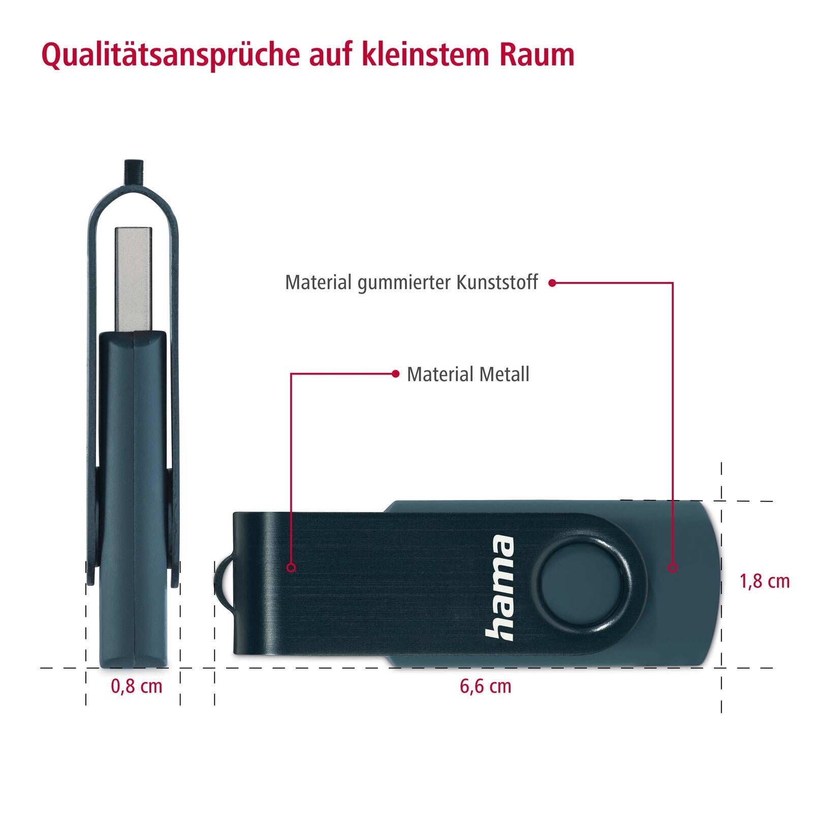 hama USB-Stick Rotate 64GB