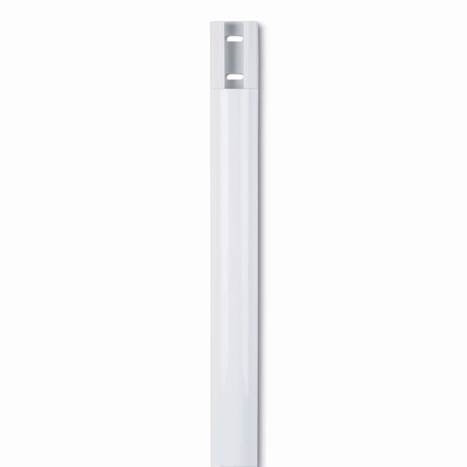 Hama halbrund Alu Kabelkanal 110 cm weiß