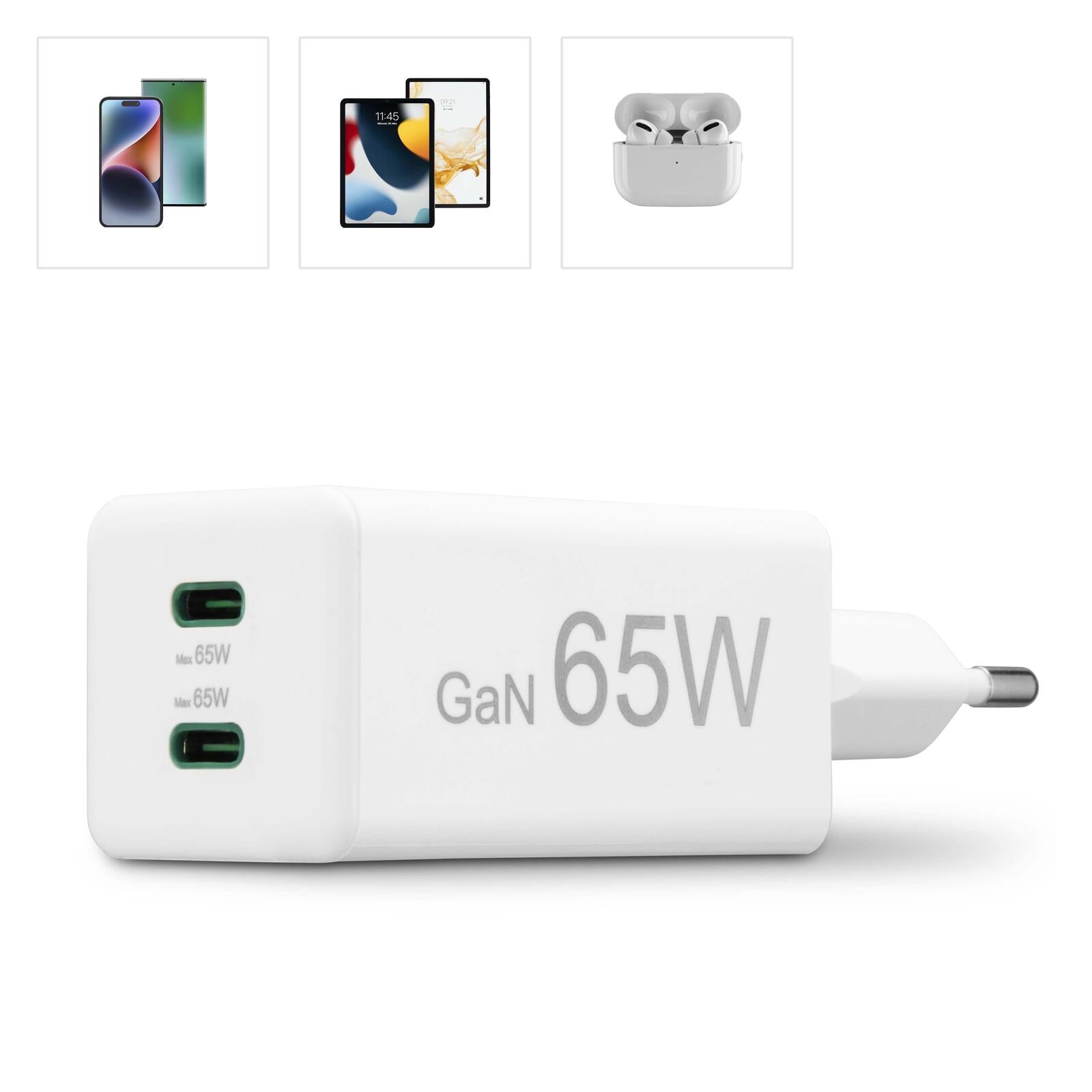 Hama GaN-Ladeadapter 65W