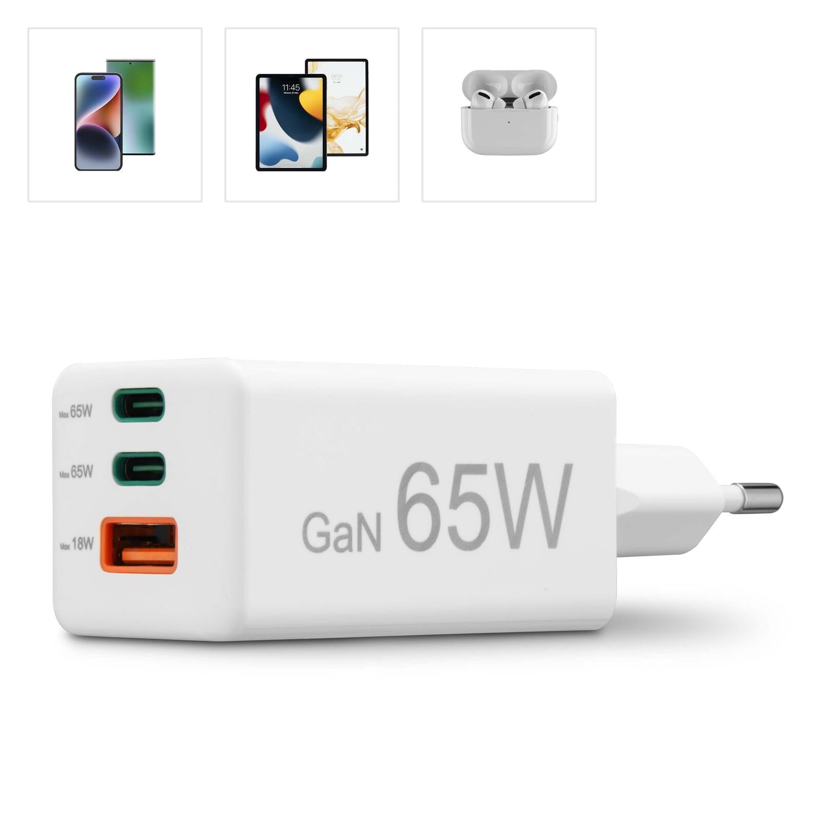 Hama GaN-Ladeadapter 65W