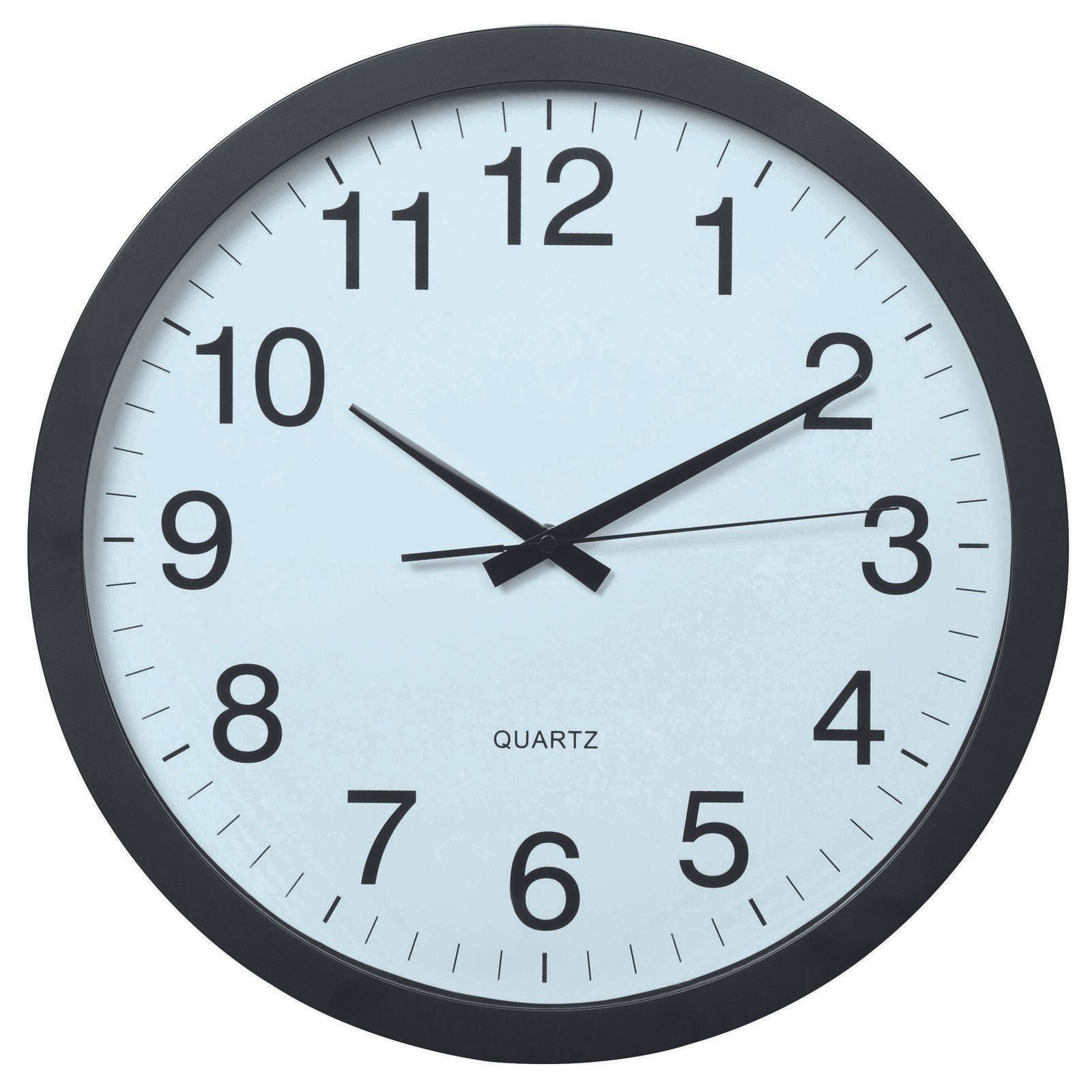 Hama Wanduhr Aruba Ø 40 cm schwarz