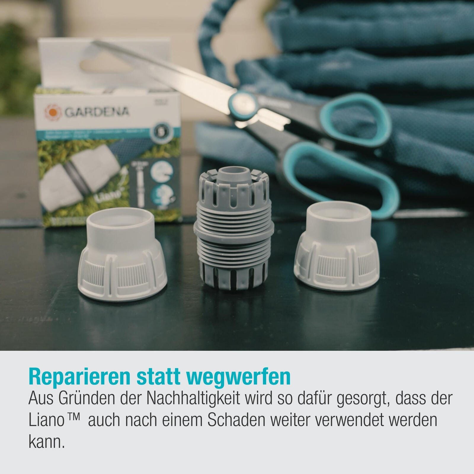 GARDENA Gartenschlauchverbinder Quick Liano™