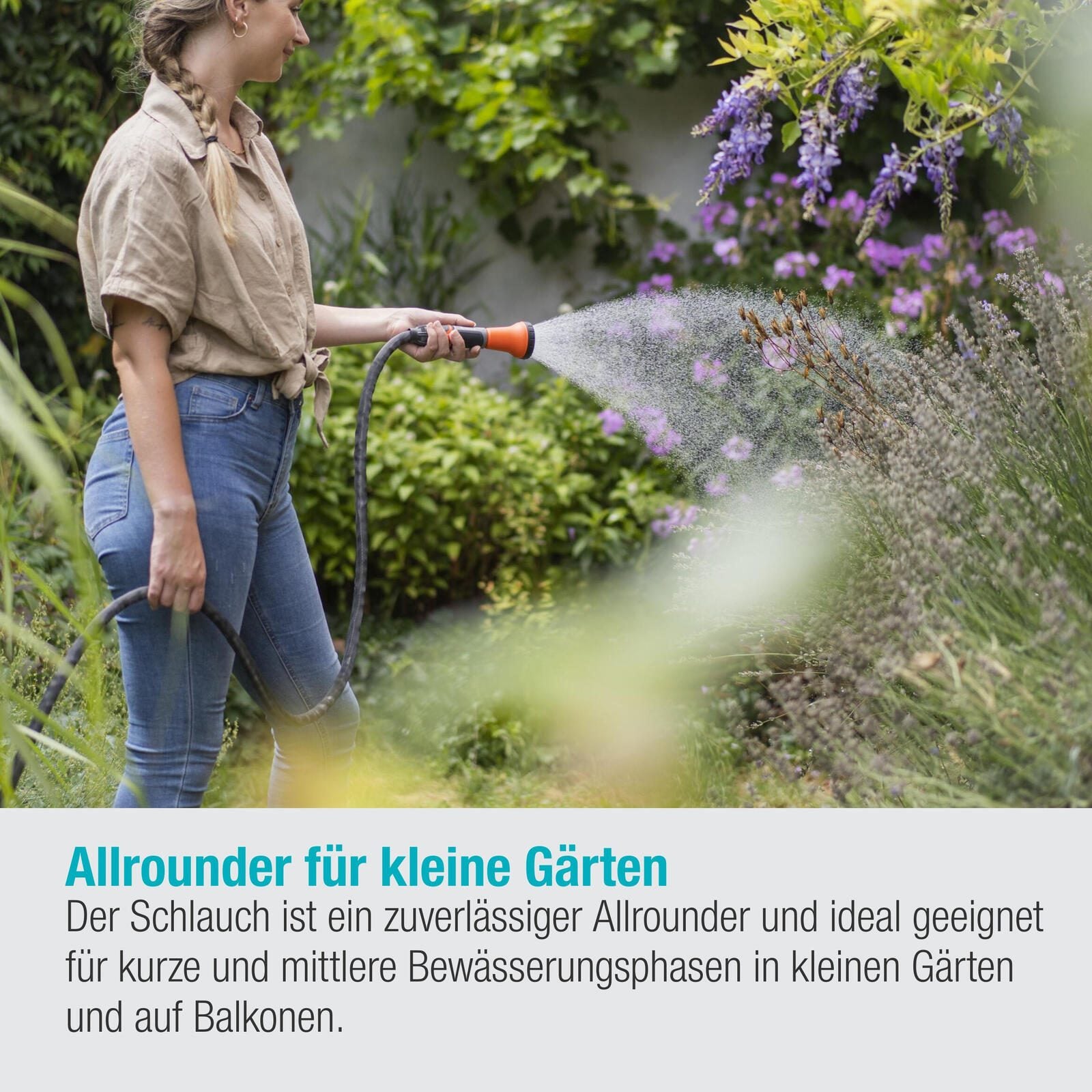 GARDENA Gartenschlauch Life 1/2' Set