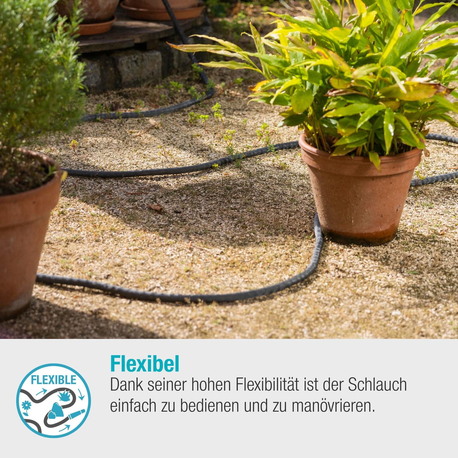 GARDENA Gartenschlauch Life 1/2' Set