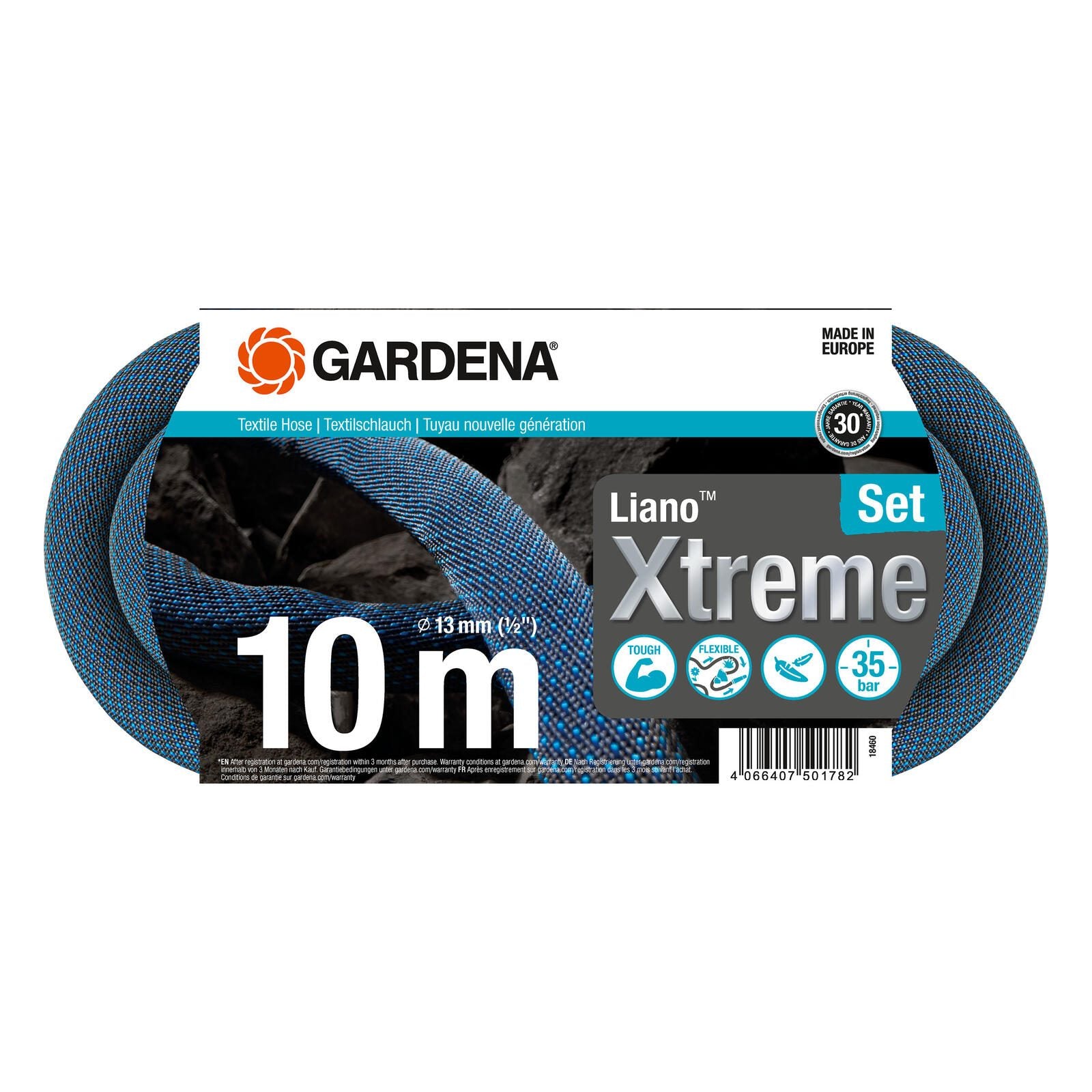 GARDENA Gartenschlauch Xtreme 1/2' Set