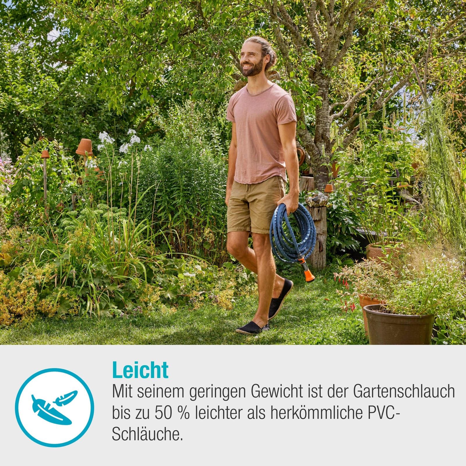 GARDENA Gartenschlauch Xtreme 1/2' Set