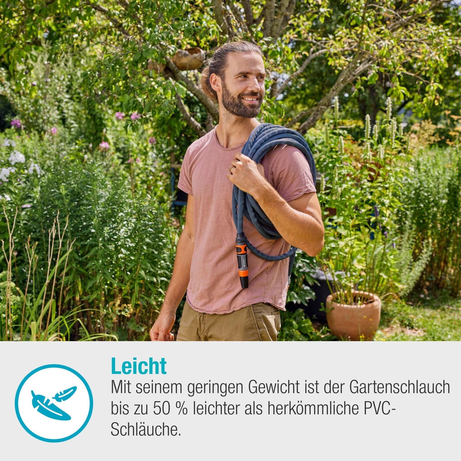 GARDENA Gartenschlauch Xtreme 1/2' Set