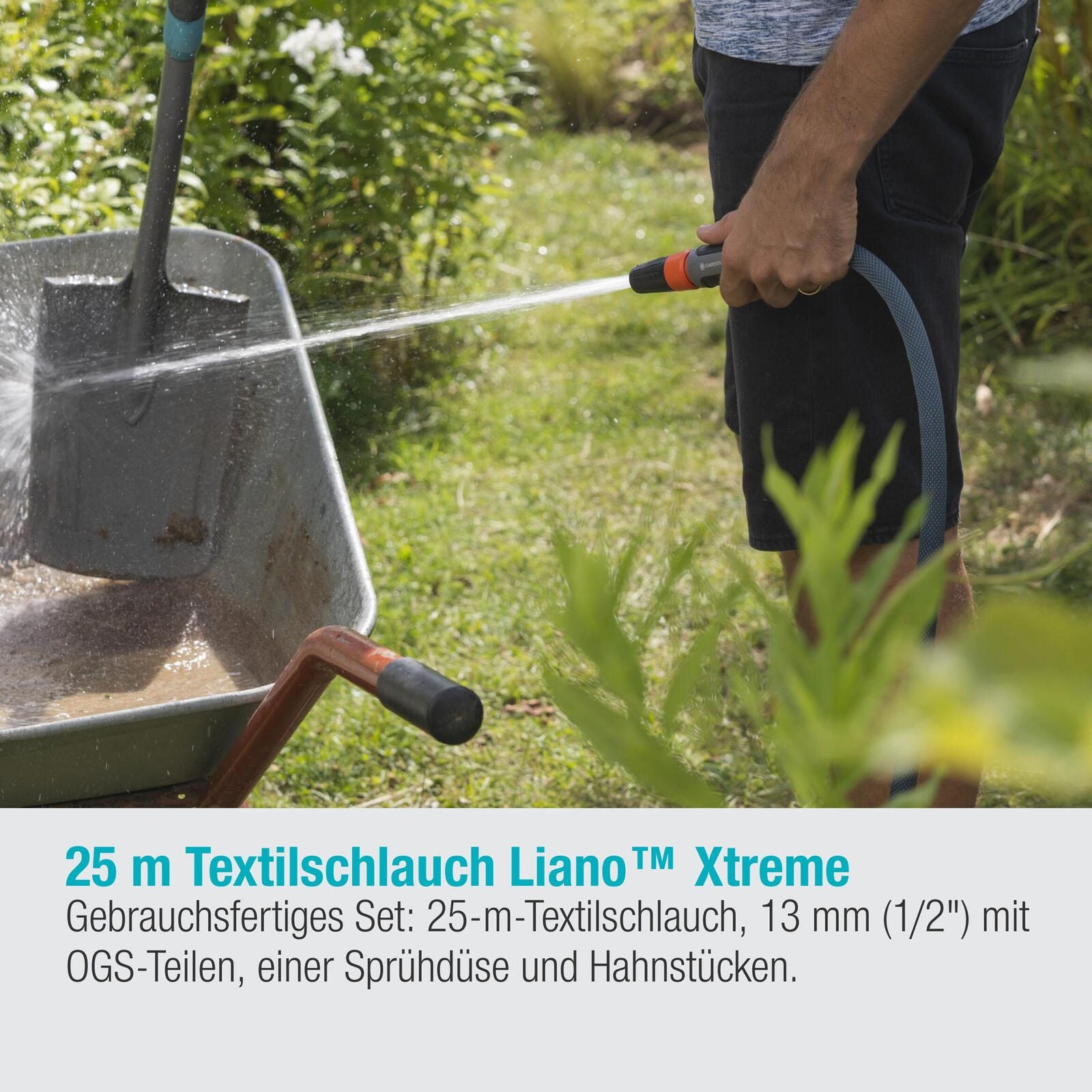 GARDENA Gartenschlauch Xtreme 1/2' Set