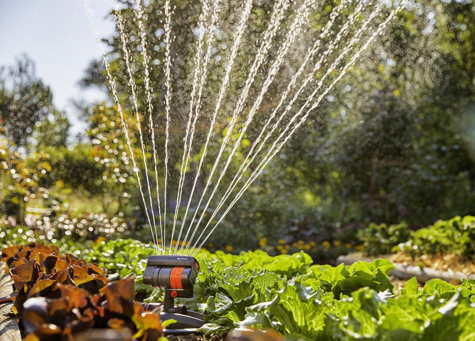 GARDENA Kreis- und Viereckregner AquaZoom compact