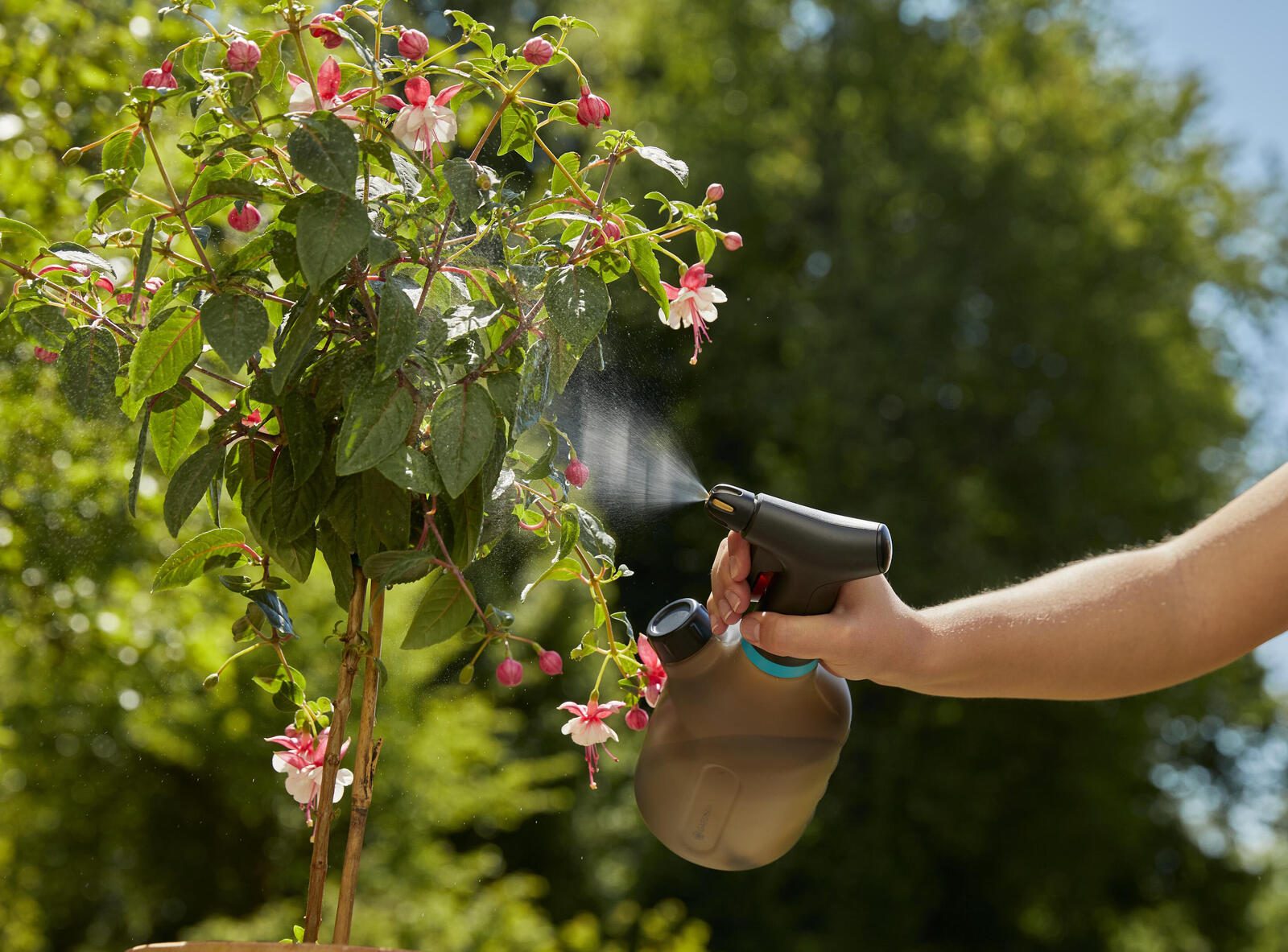 GARDENA Sprühflasche schwarz, grau