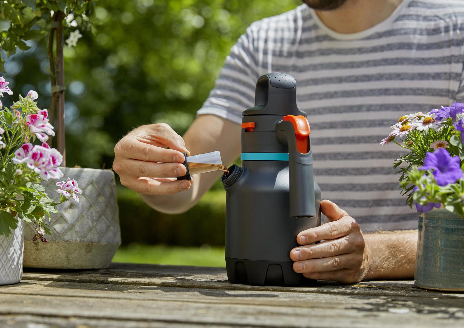 GARDENA Drucksprüher schwarz, grau