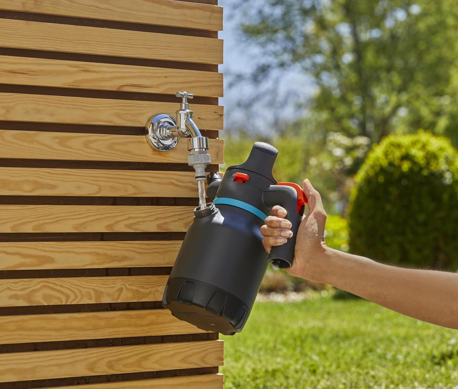 GARDENA Drucksprüher schwarz, grau