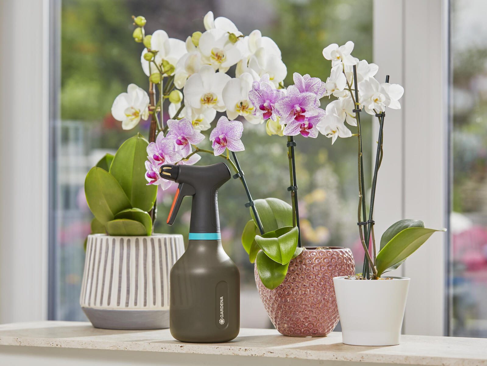 GARDENA Sprühflasche schwarz, grau