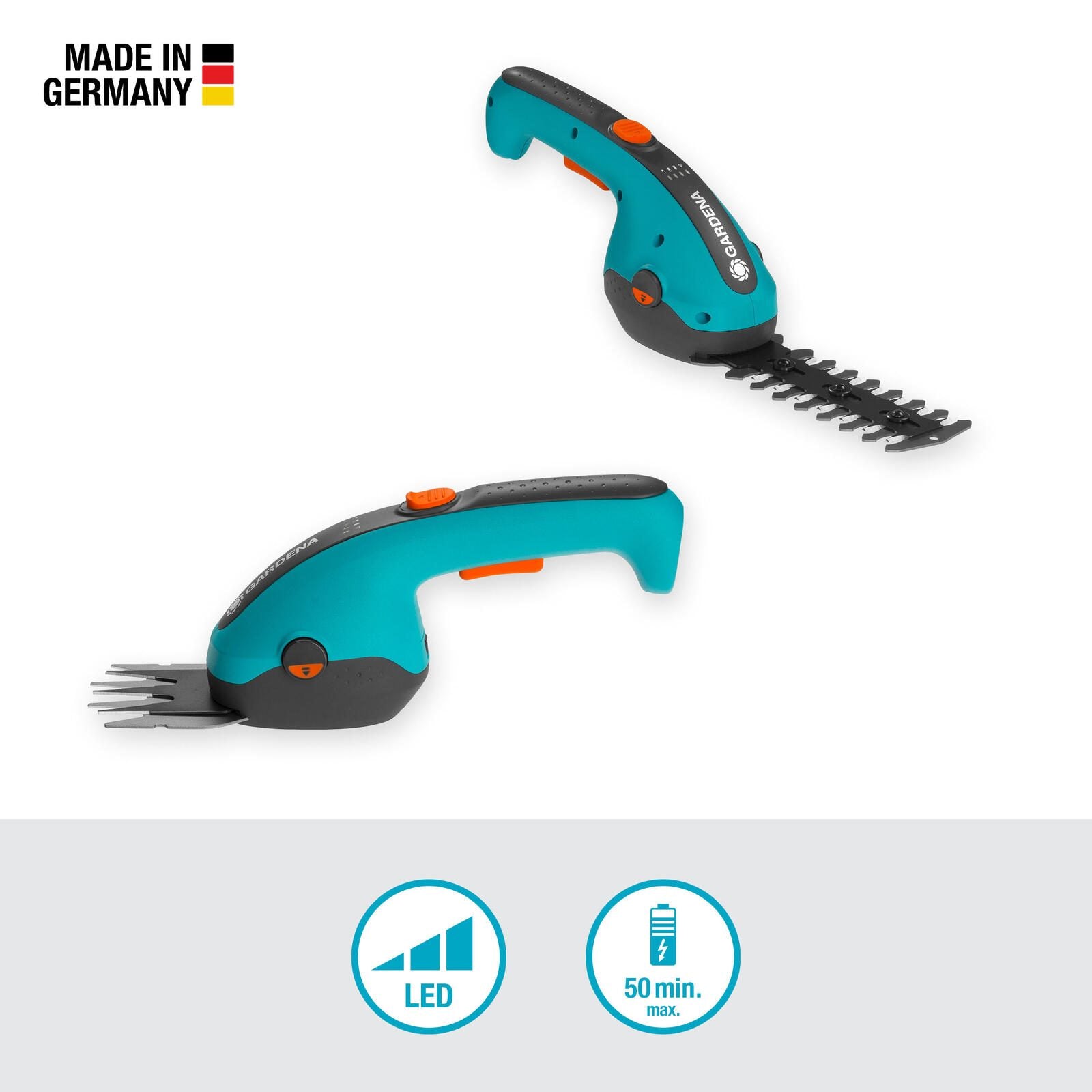 GARDENA ClassicCut Li Akku-Strauch- und Grasschere 3,6 V