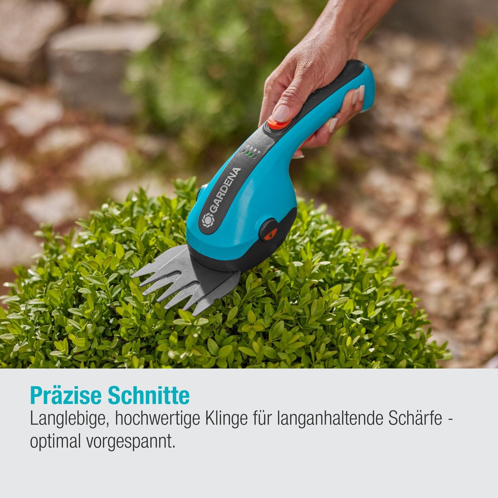 GARDENA ClassicCut Li Akku-Strauch- und Grasschere 3,6 V