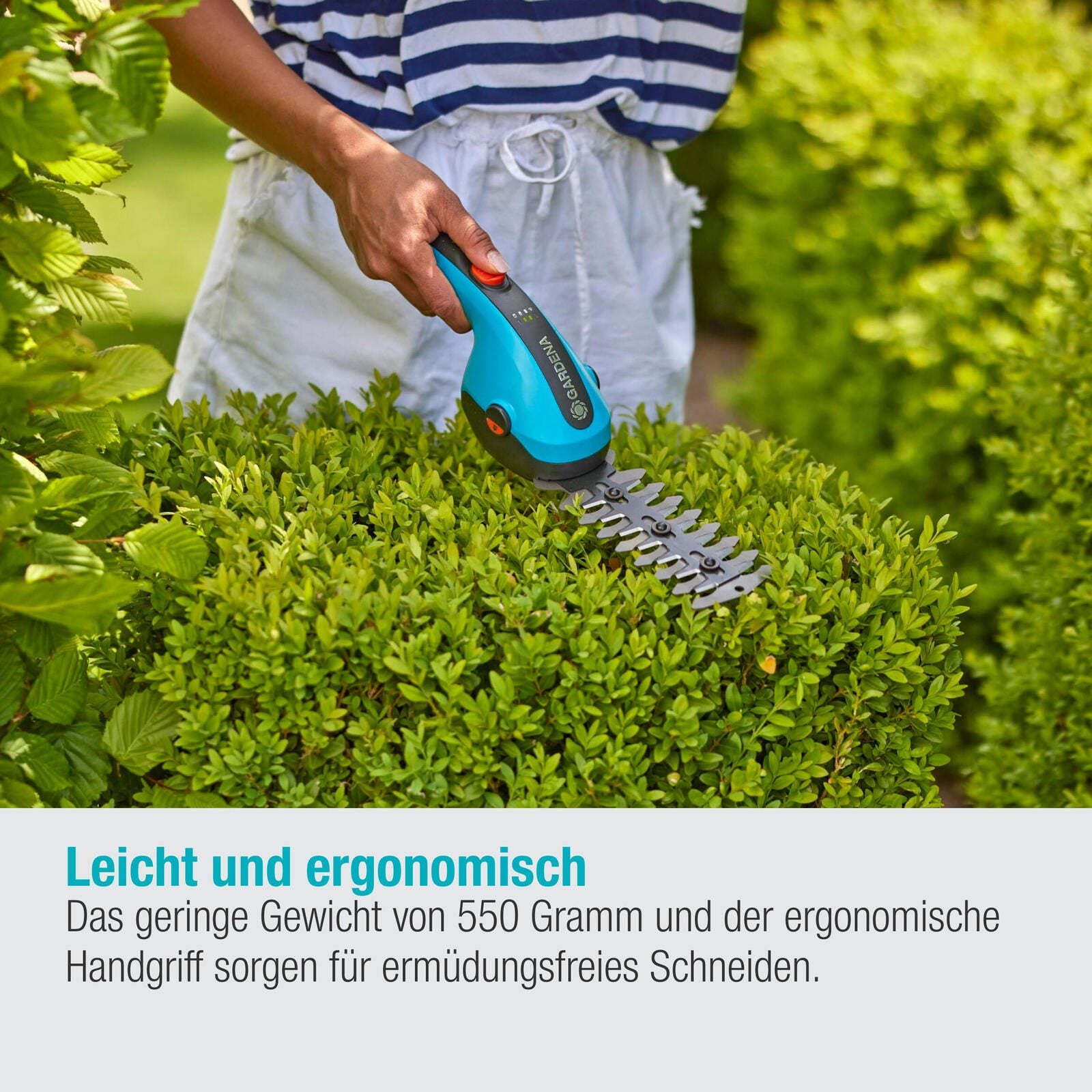 GARDENA ClassicCut Li Akku-Strauch- und Grasschere 3,6 V