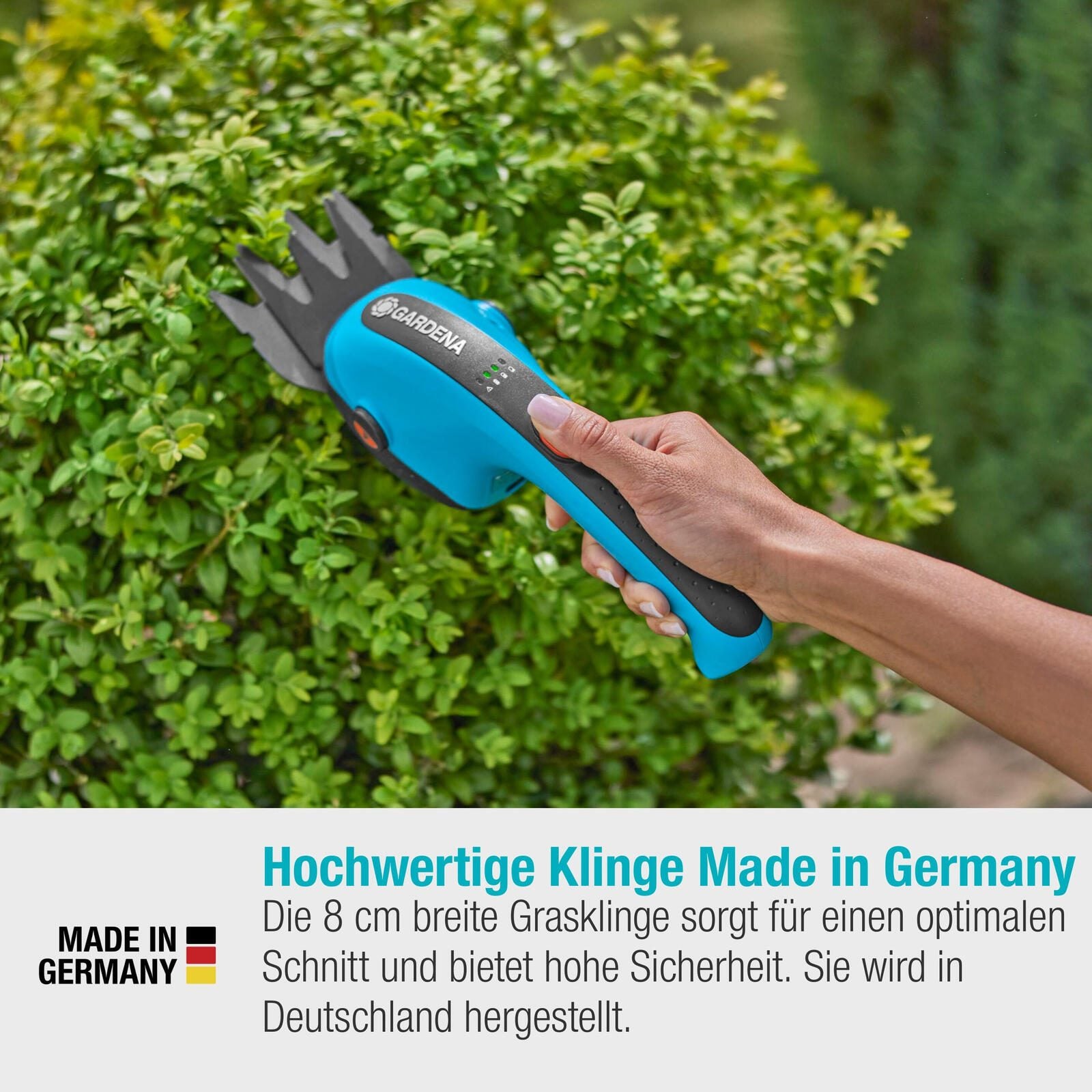 GARDENA ClassicCut Li Akku-Strauch- und Grasschere 3,6 V