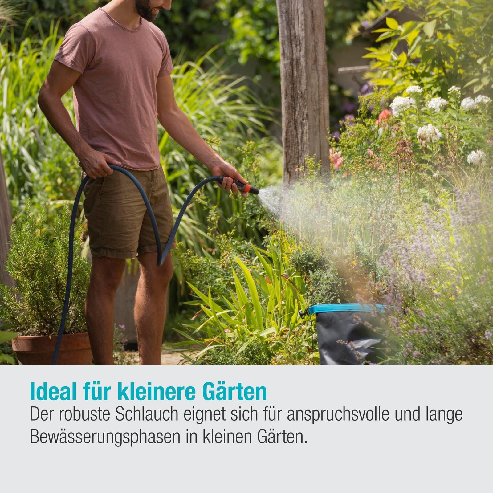 GARDENA Gartenschlauch Xtreme 1/2' Set + Tasche
