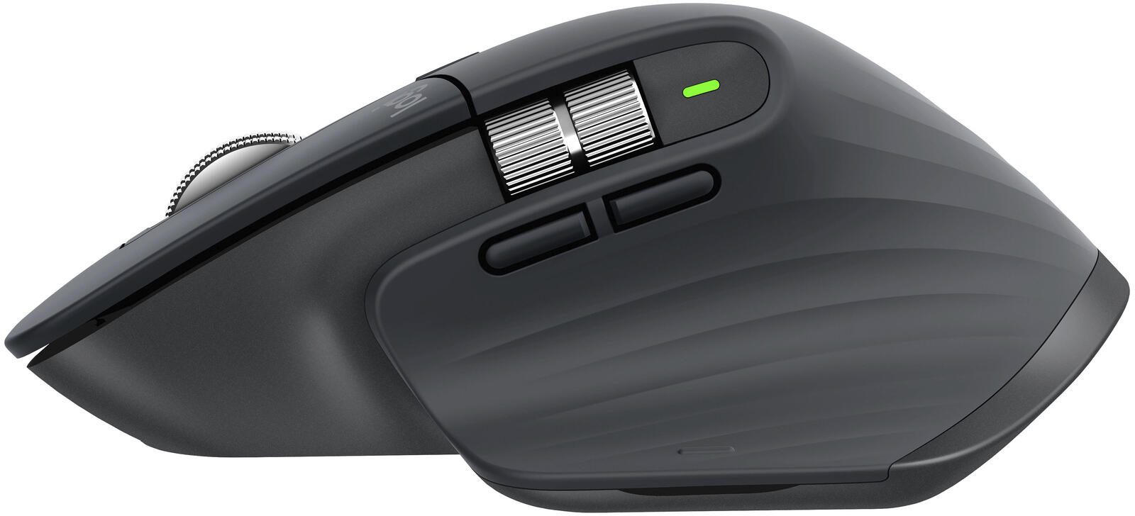 Logitech MX Master 3S FOR MAC Maus ergonomisch kabellos spacegrau