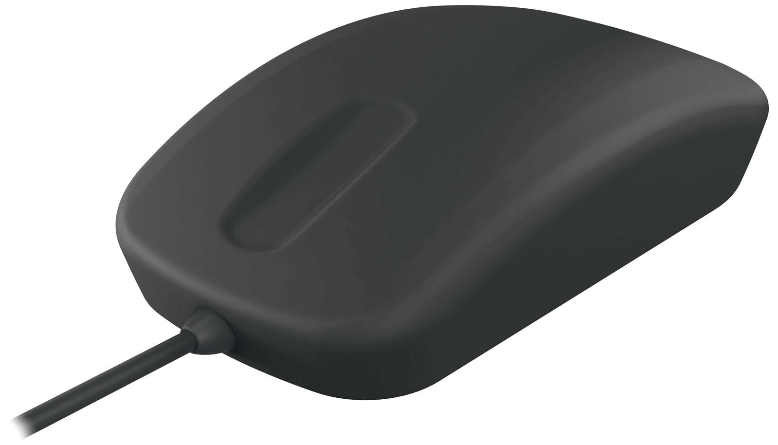 Cherry AK-PMH3 Medical Mouse Scroll Sensor Hygiene-Maus kabelgebunden schwarz