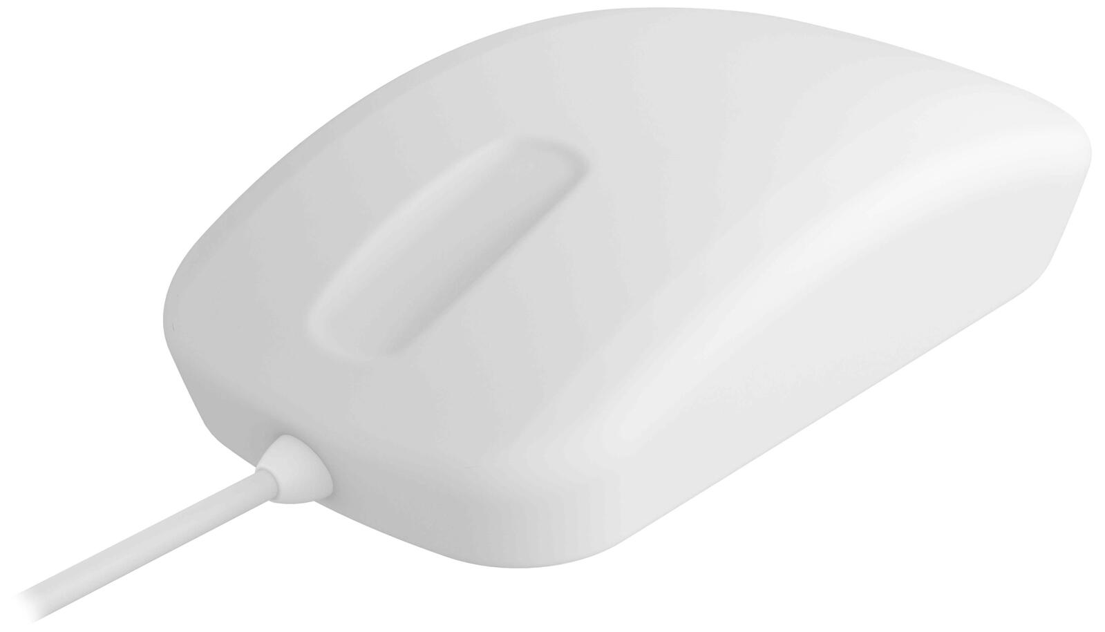 Cherry AK-PMH3 Medical Mouse Scroll Sensor Hygiene-Maus kabelgebunden weiß