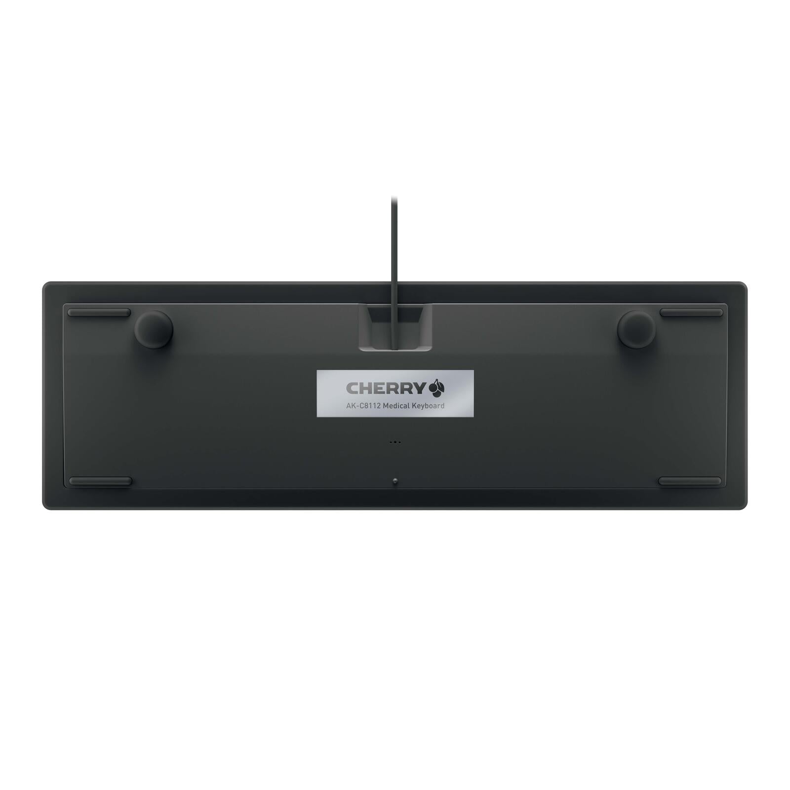 Cherry Hygiene-Tastatur kabelgebunden AK-C8112 schwarz