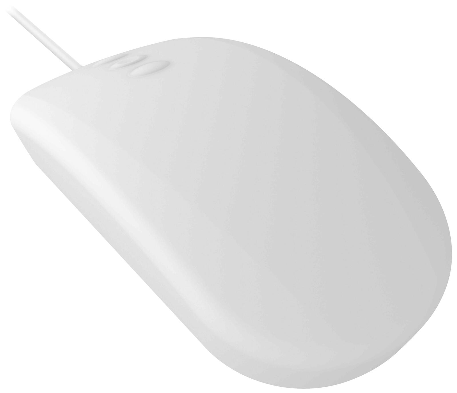Cherry AK-PMH3 Medical Mouse 3-Button Scroll Hygiene-Maus kabelgebunden weiß