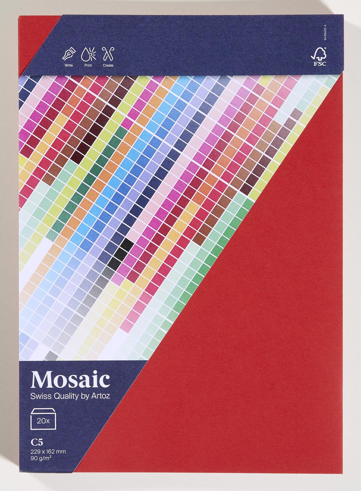 artoz Briefumschläge DIN C5 ohne Fenster nassklebend