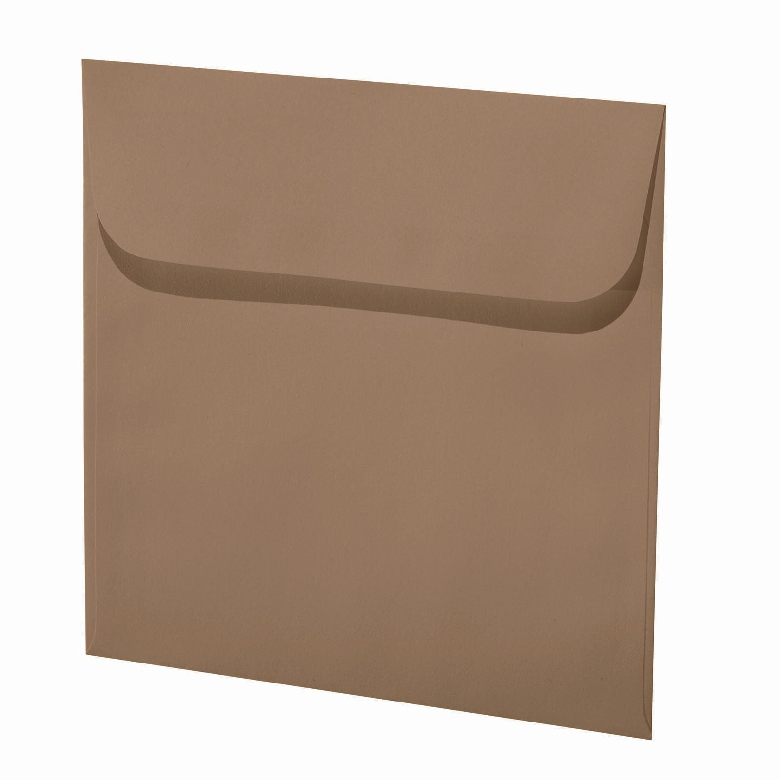 artoz Briefumschläge quadratisch ohne Fenster nassklebend