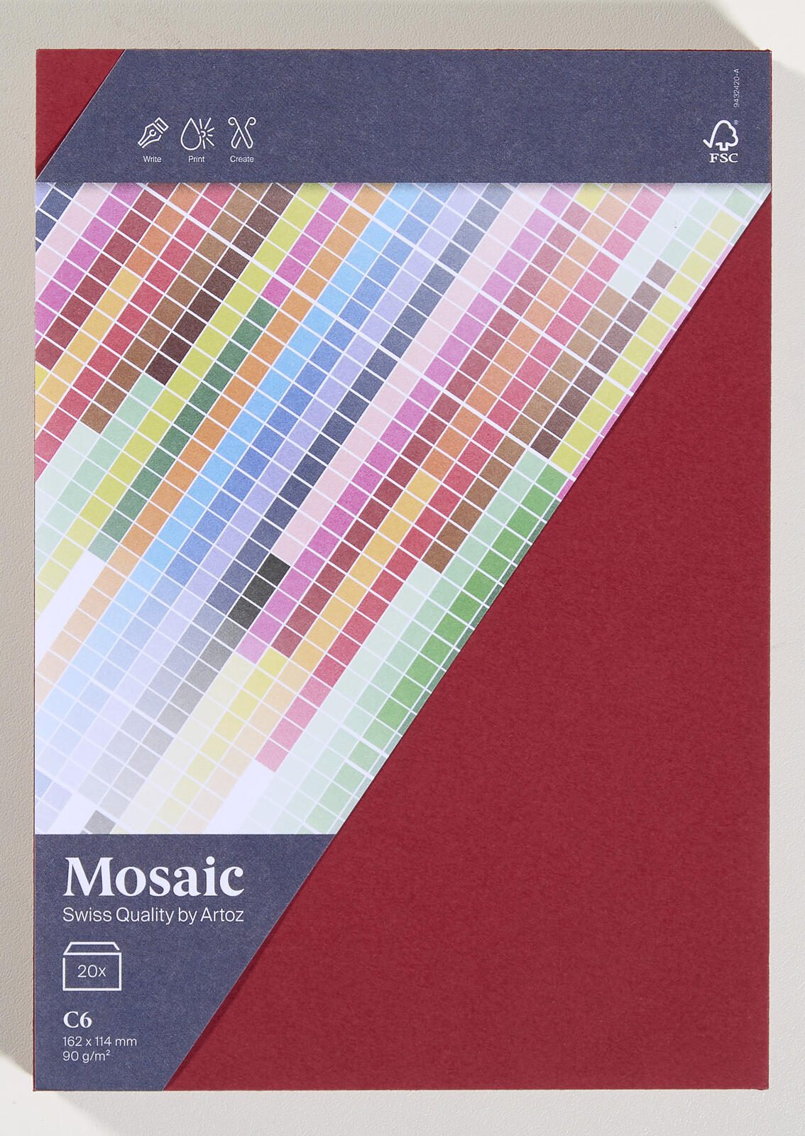 artoz Briefumschläge DIN C6 ohne Fenster nassklebend