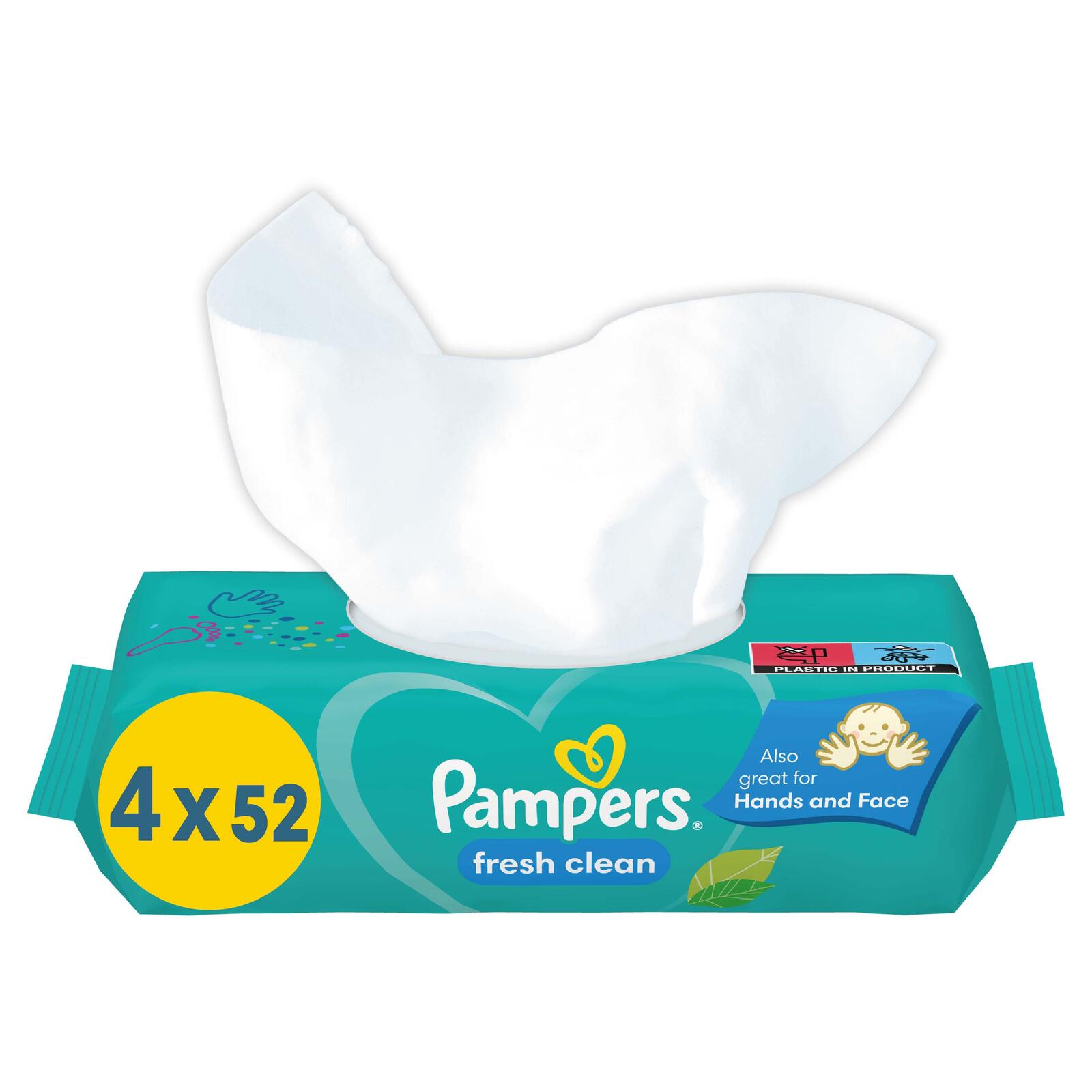 Pampers® Feuchttücher fresh clean 1-lagig