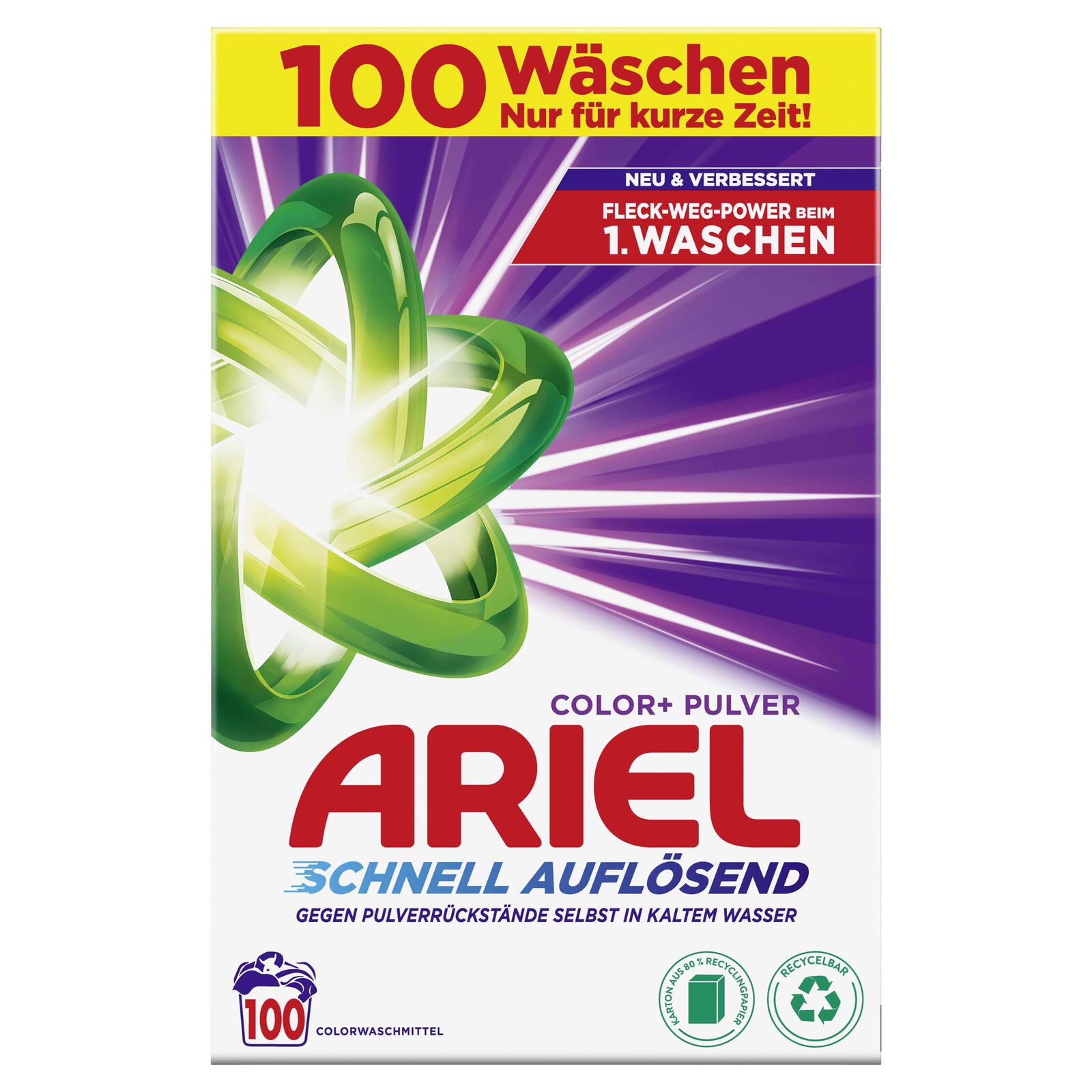 ARIEL Waschmittel COLOR+ 6,0 kg
