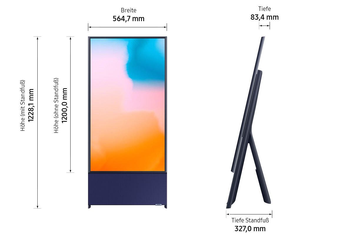 Samsung 43LS05BG The Sero 4K QLED-TV 108 cm (43 Zoll)