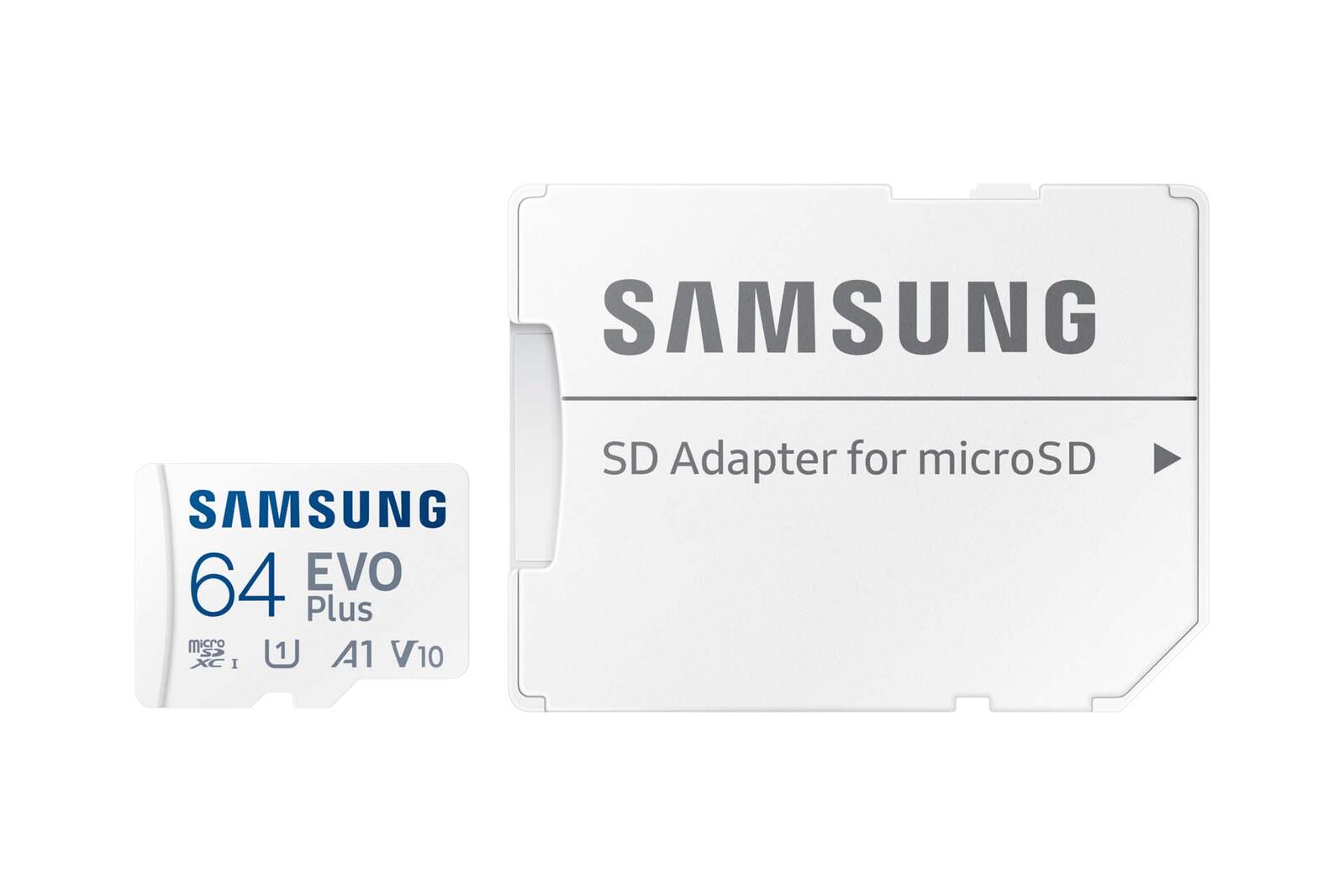 Samsung Speicherkarte microSD EVO PLUS (2024) 64 GB