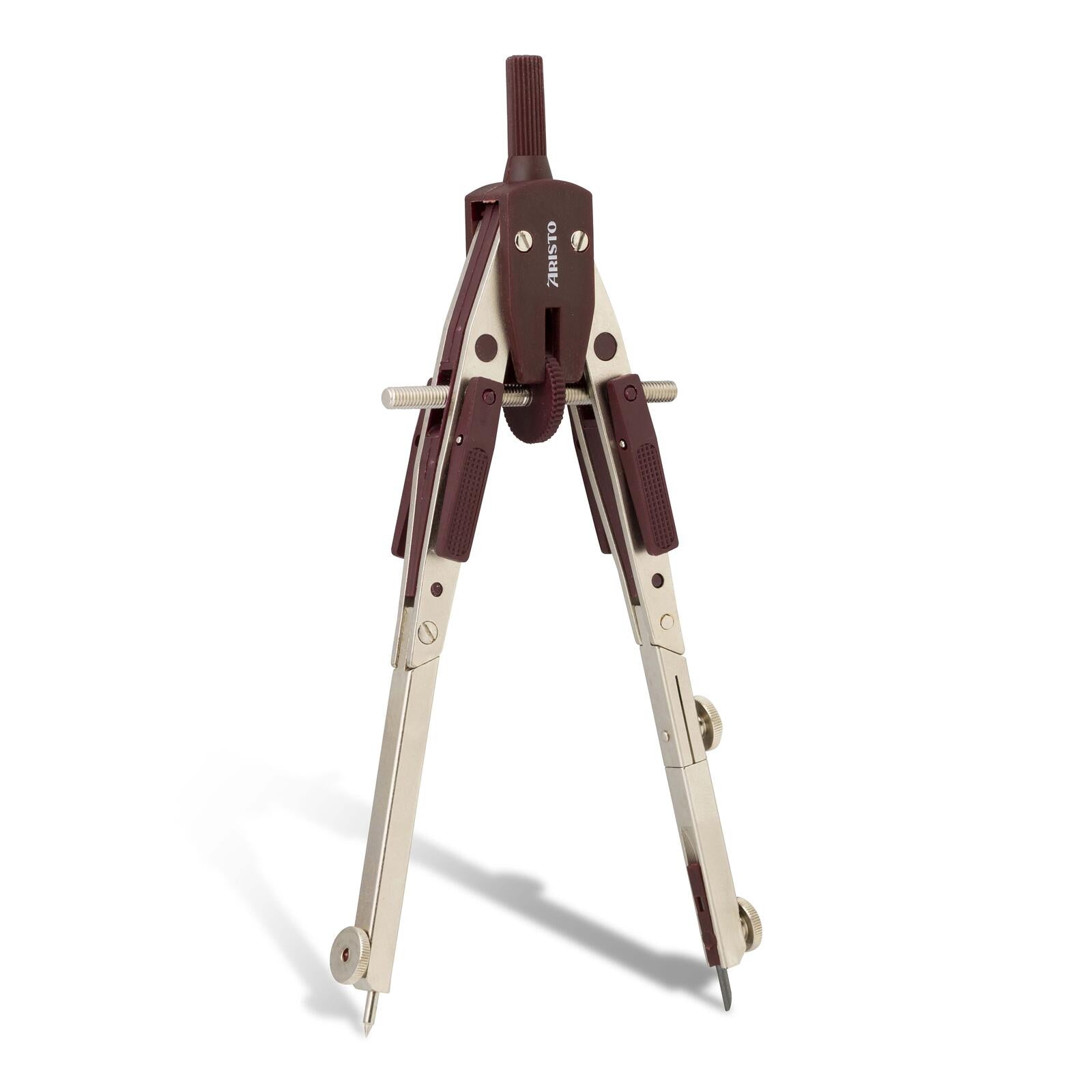 ARISTO Zirkel weinrot