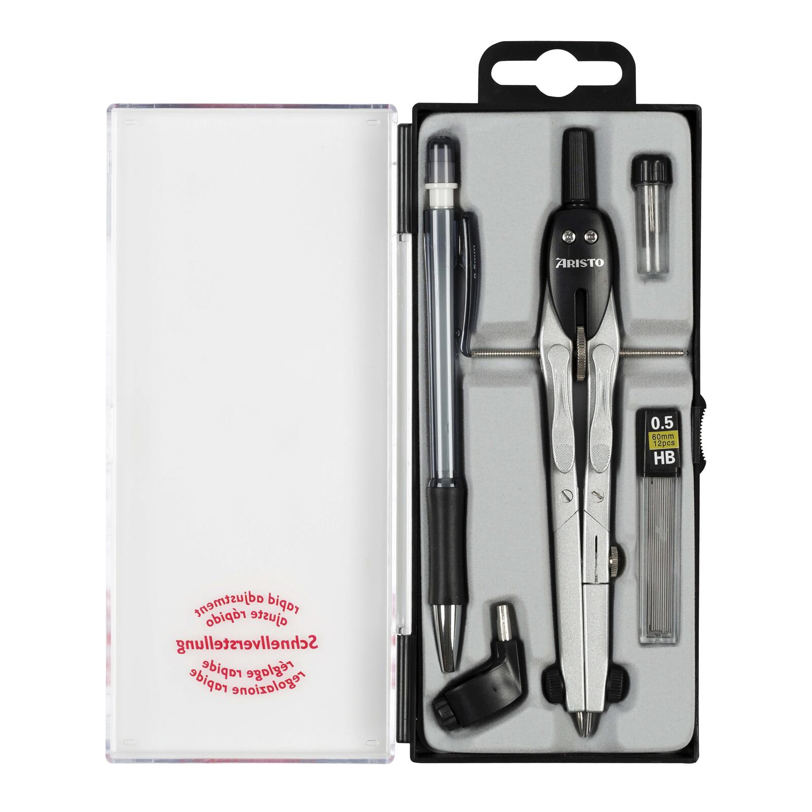 ARISTO Zirkel schwarz