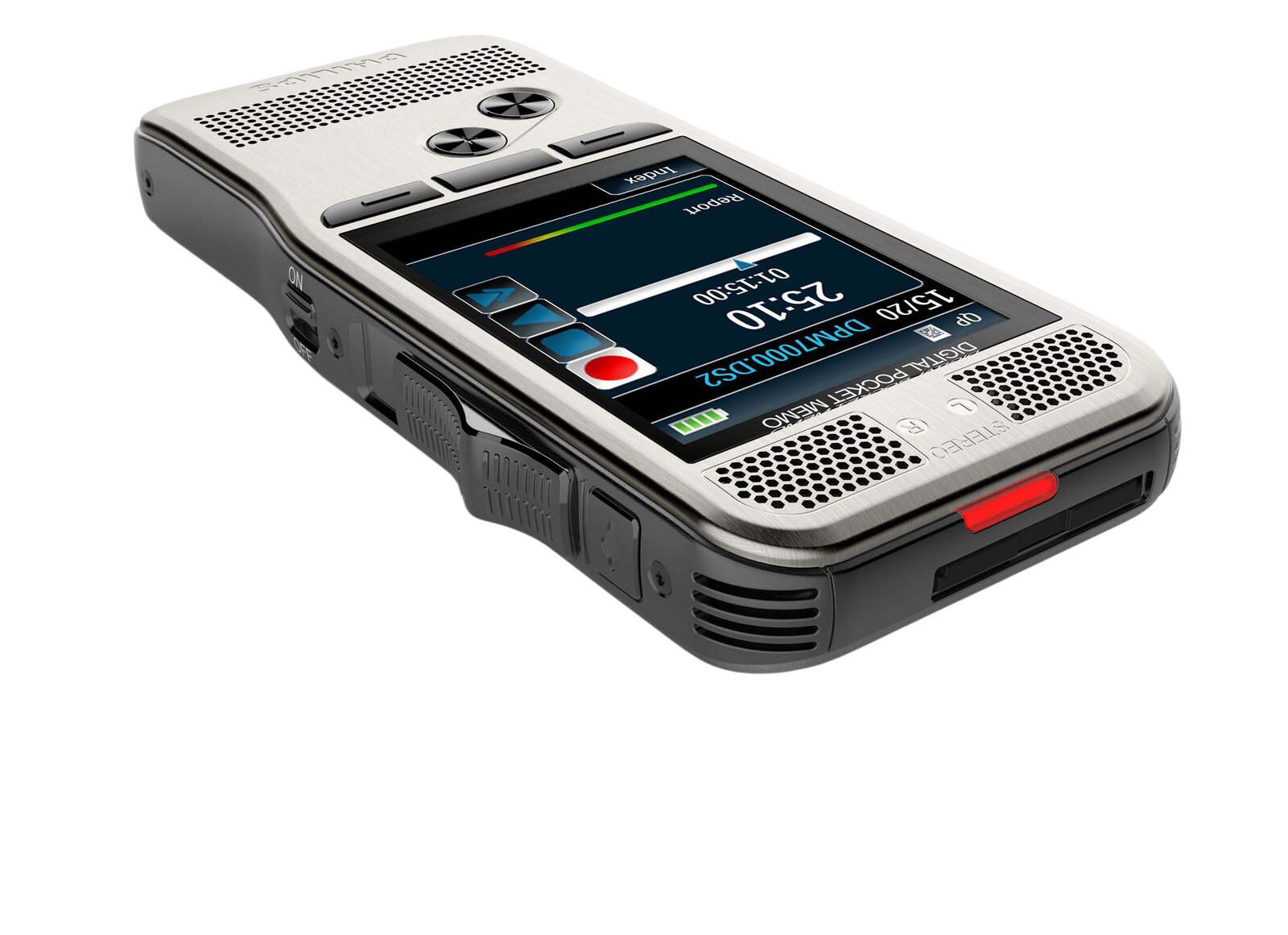 PHILIPS PocketMemo DPM7200 digitales Diktiergerät 4 GB