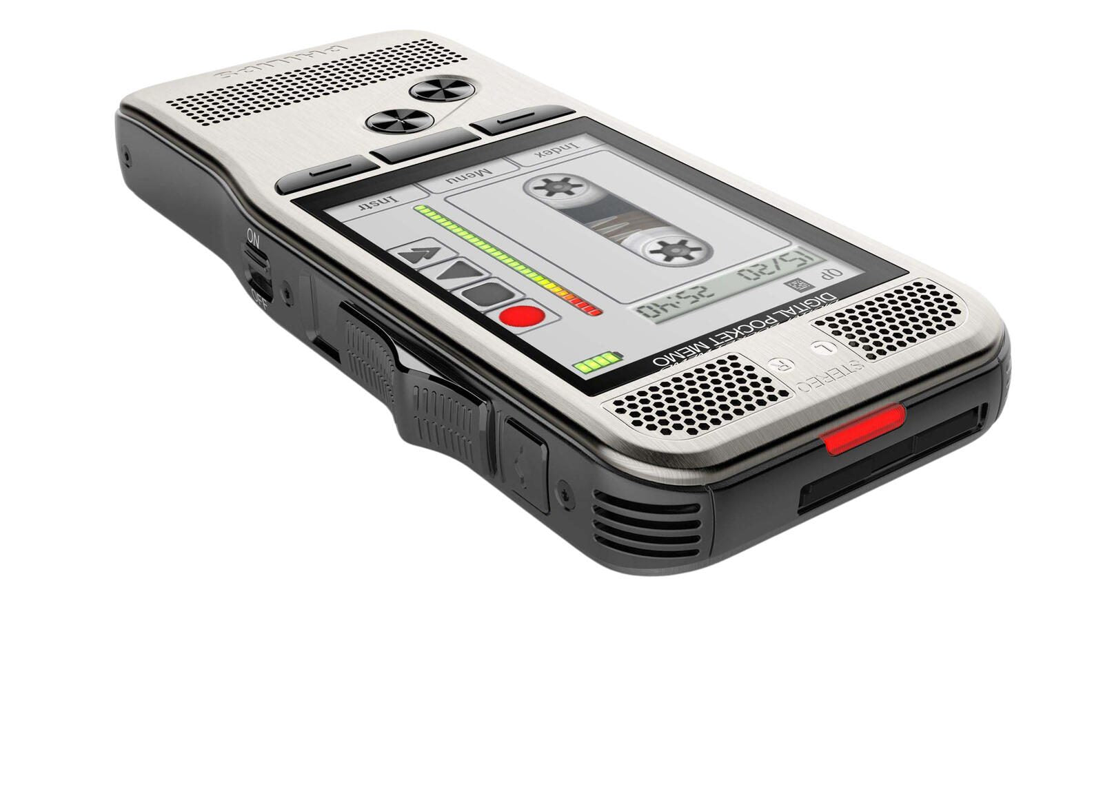 PHILIPS PocketMemo DPM7200 digitales Diktiergerät 4 GB