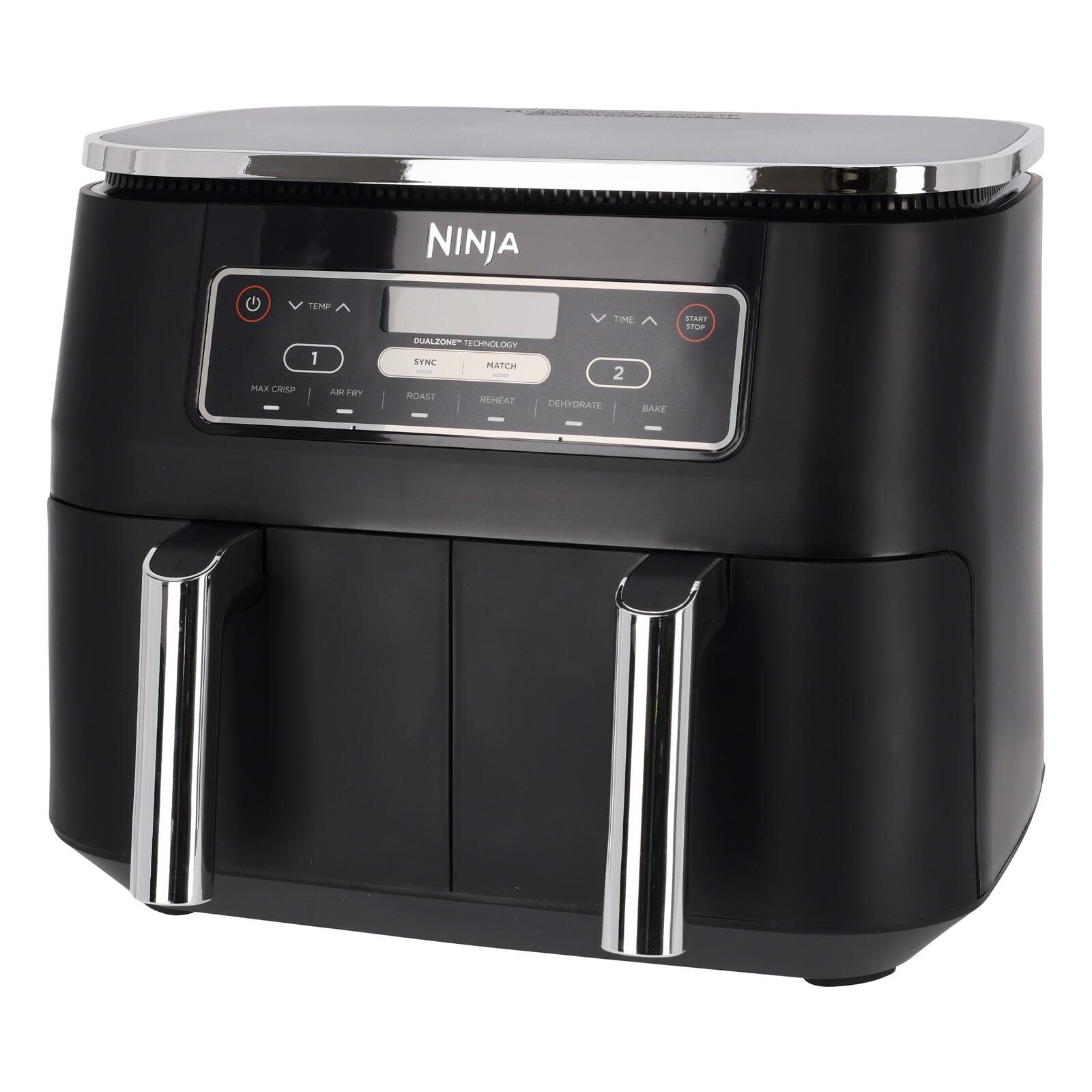 Ninja Doppel-Heißluftfritteuse AF300EU, schwarz