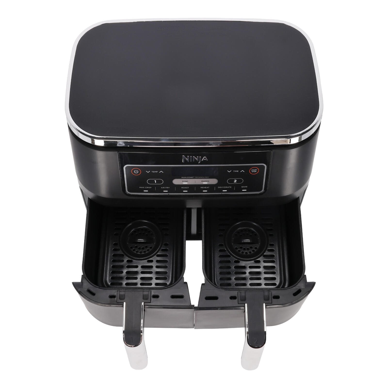 Ninja Doppel-Heißluftfritteuse AF300EU, schwarz