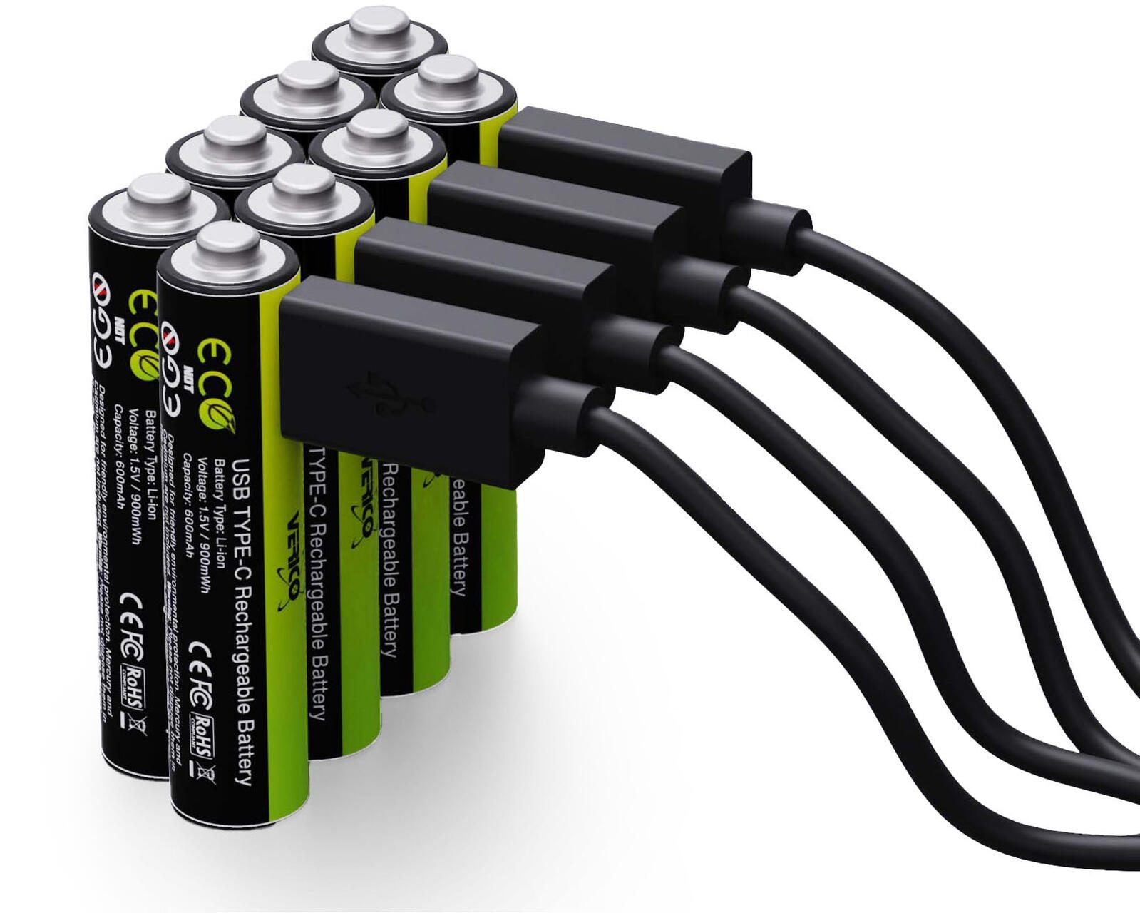 4 Verico LoopEnergy AAABat600