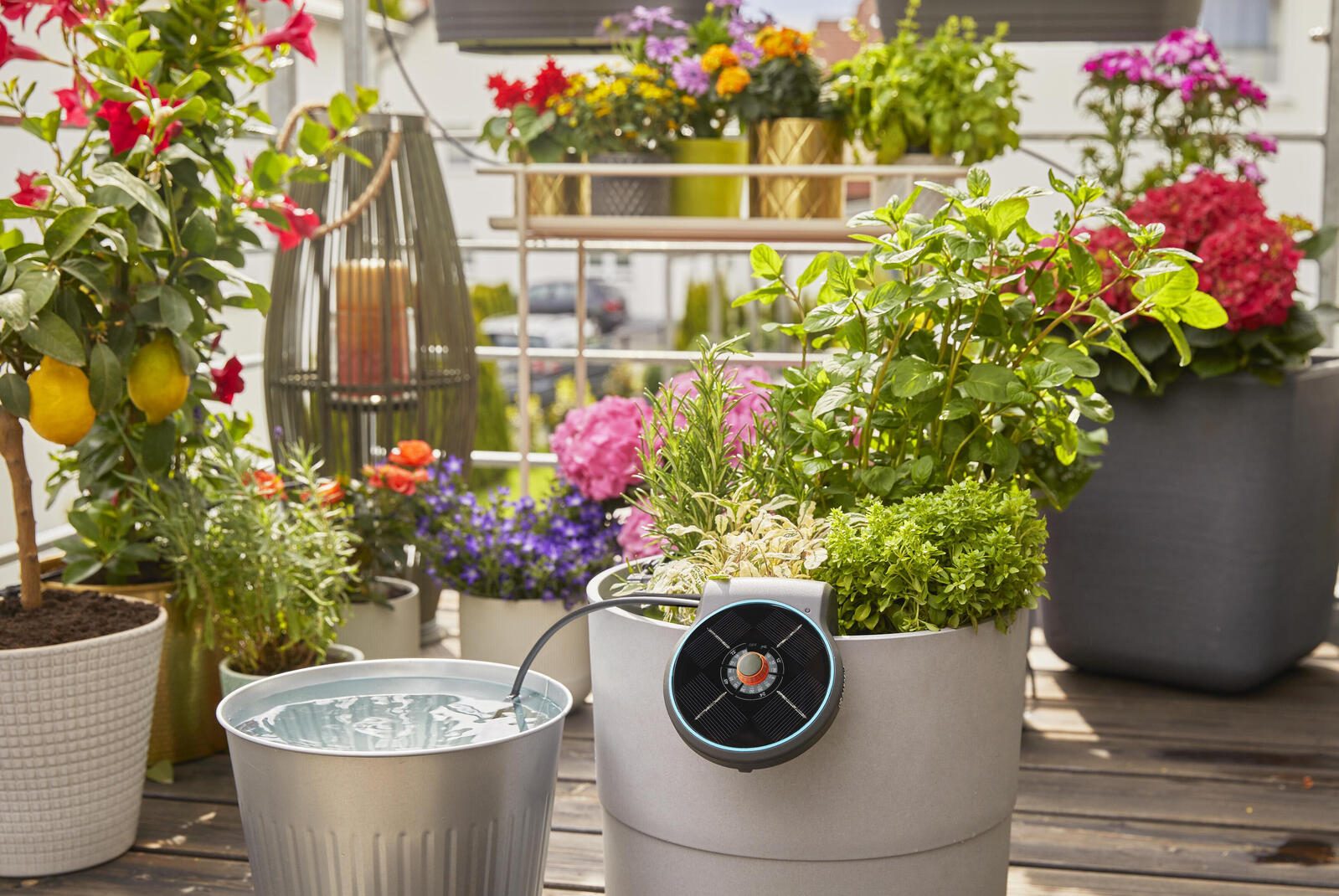 GARDENA Solar-Bewässerungs-Set AquaBloom Set