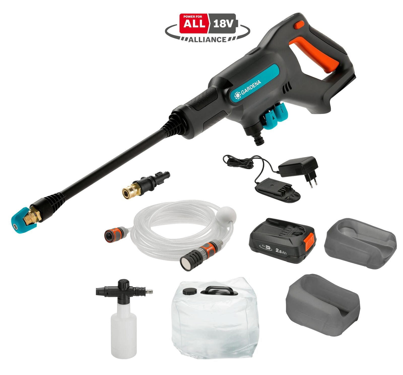 GARDENA AquaClean 24/18V P4A Akku-Druckreiniger