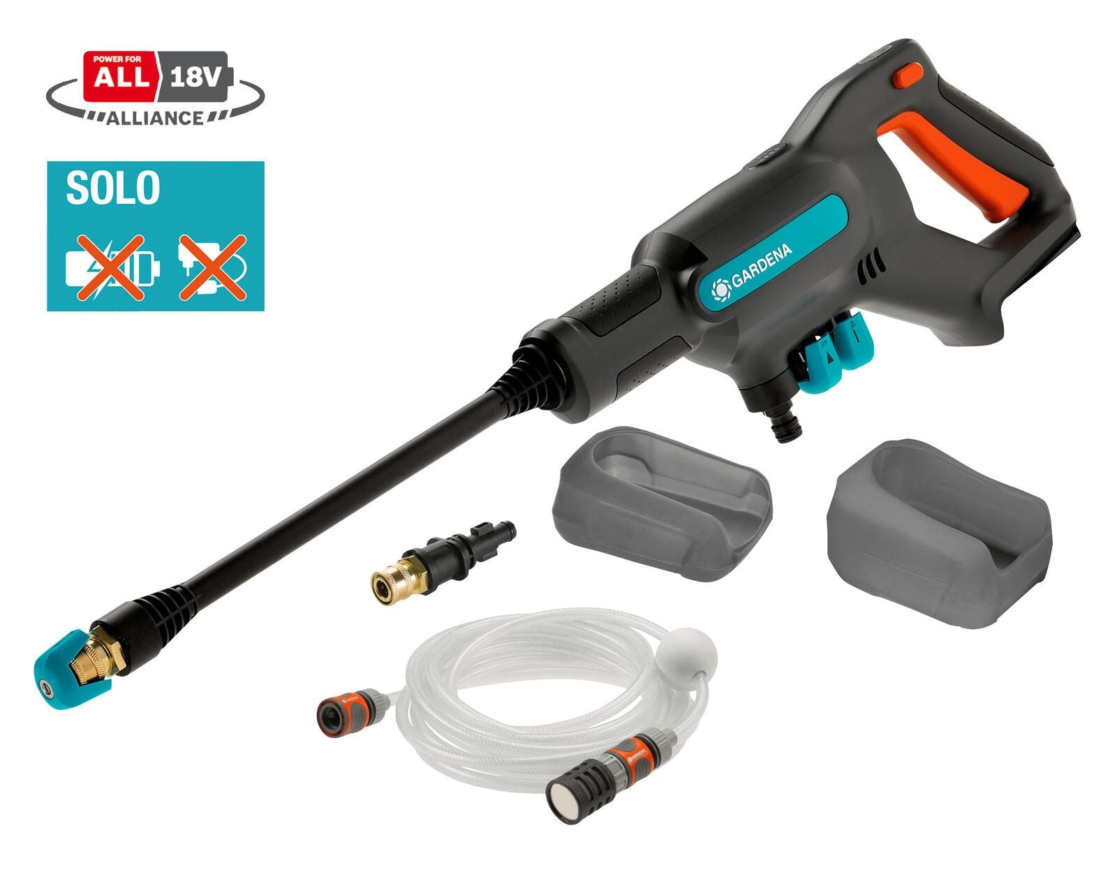 GARDENA AquaClean 24/18V P4A solo Akku-Druckreiniger