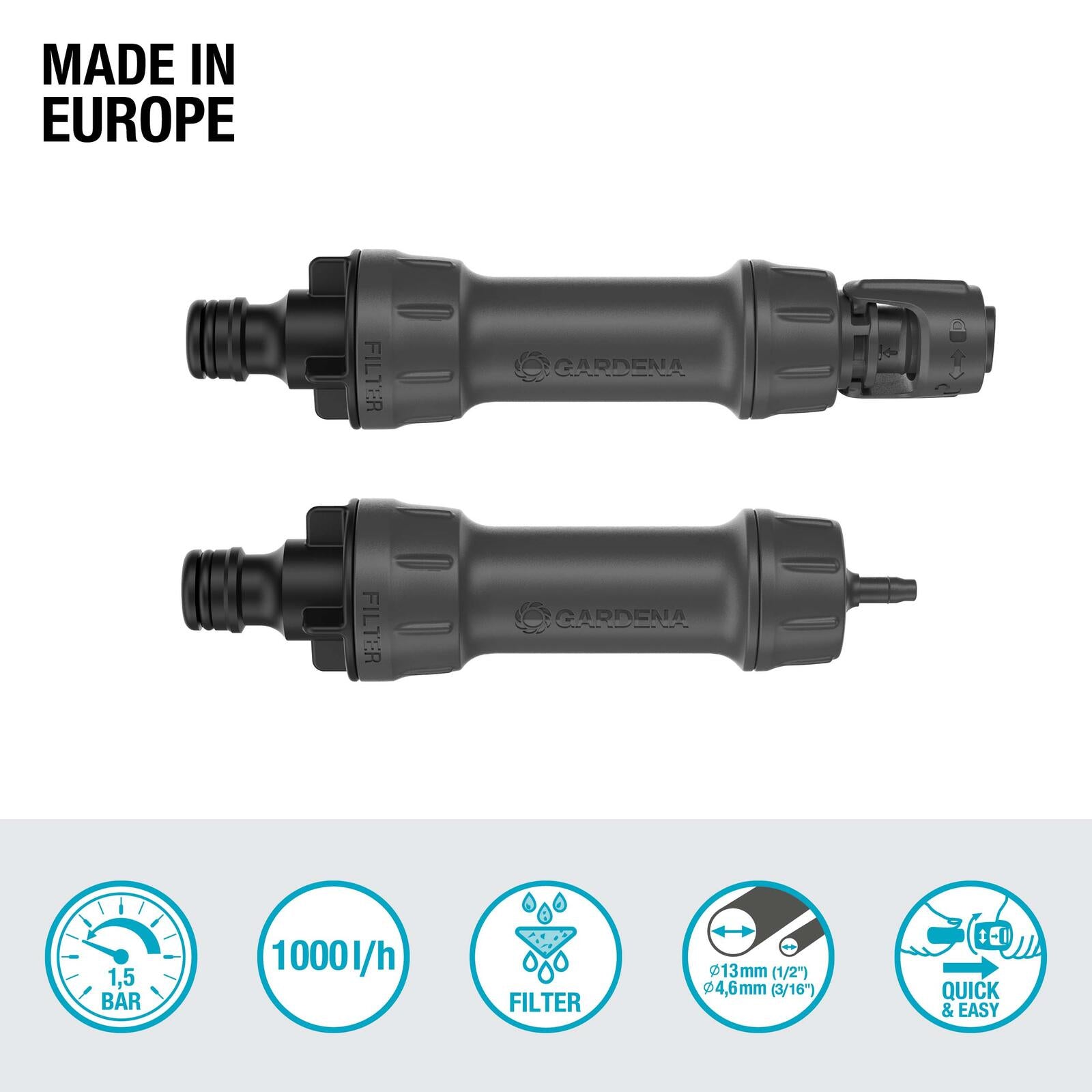 GARDENA Druckminderer Micro-Drip-System Basisgerät 1000