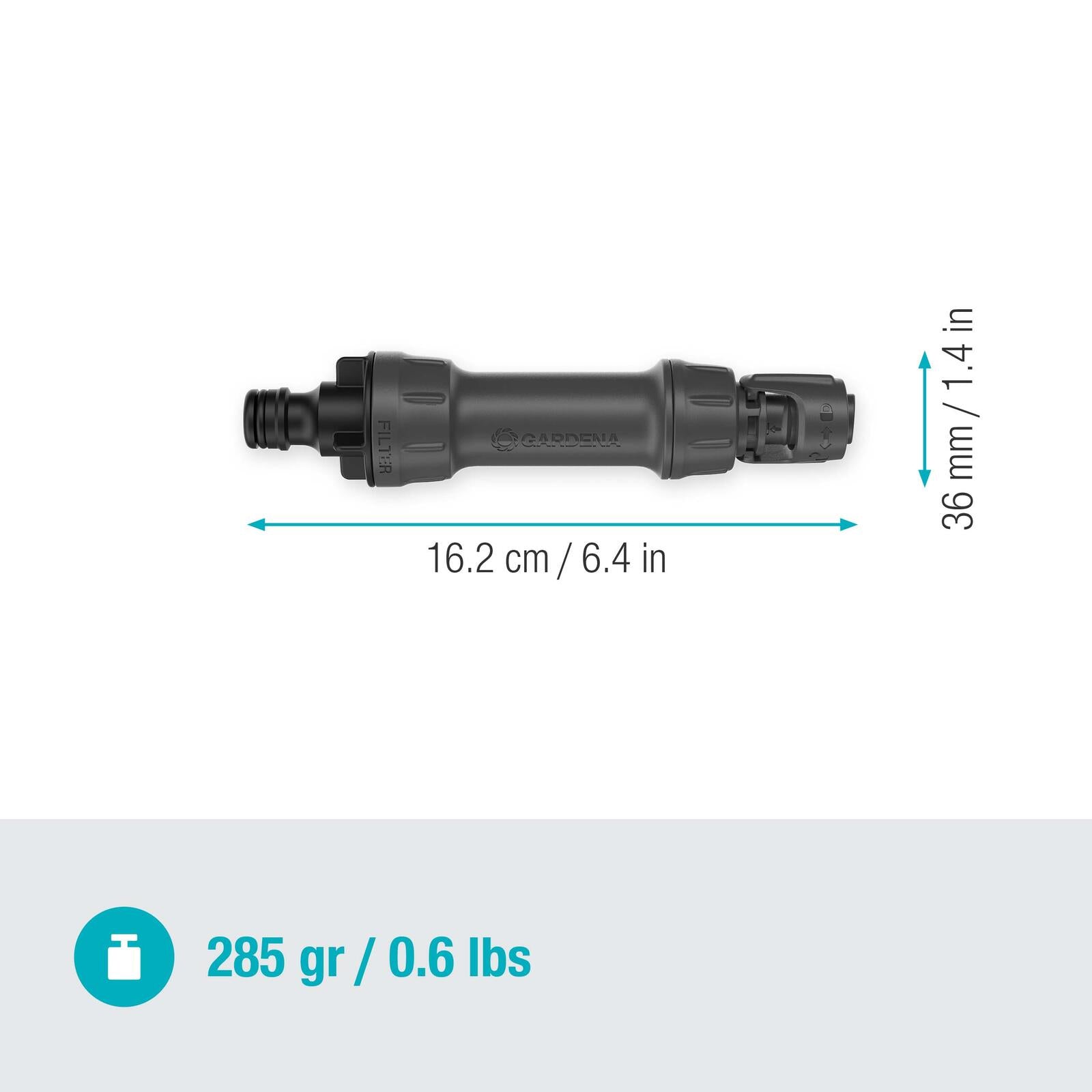GARDENA Druckminderer Micro-Drip-System Basisgerät 1000