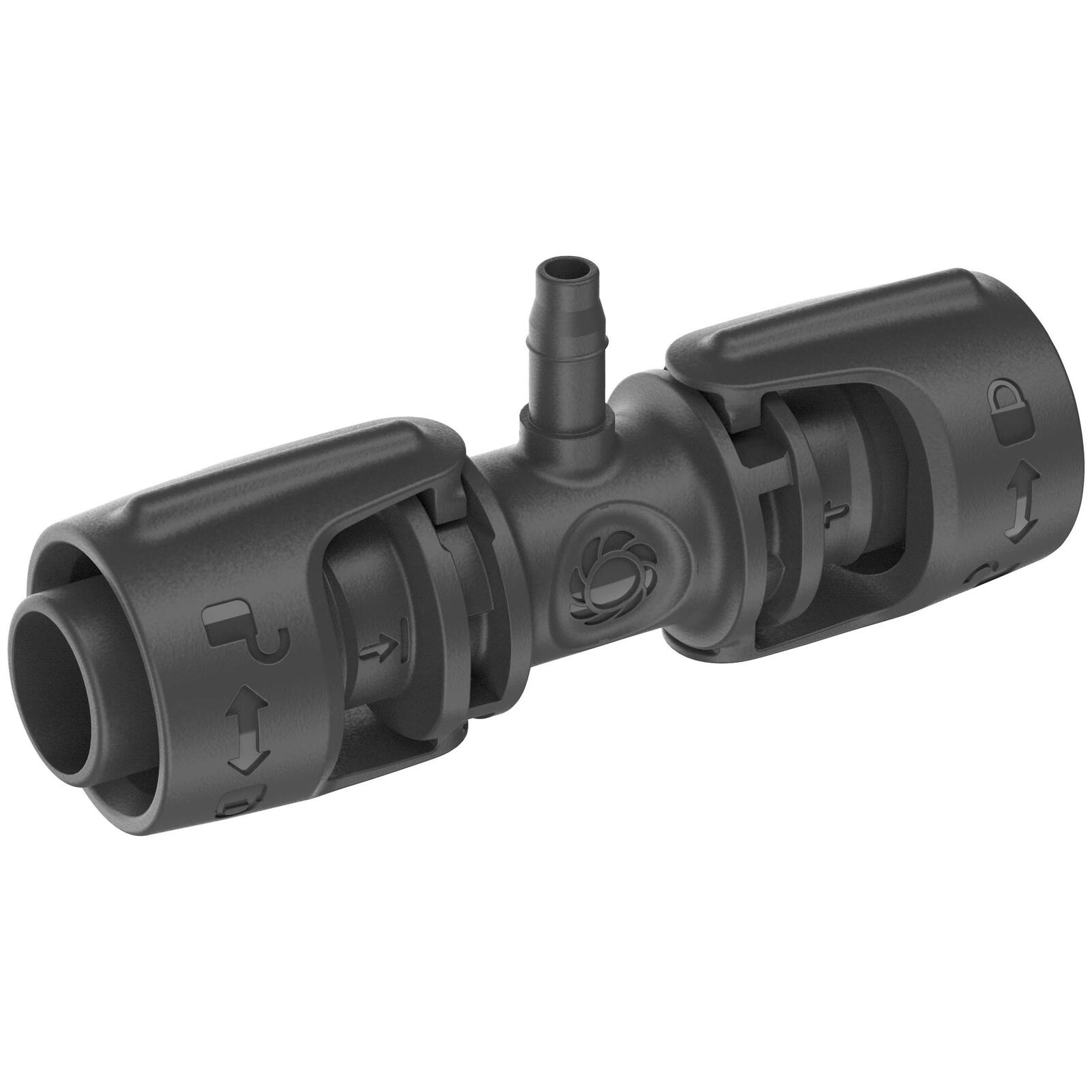 GARDENA Tropfschlauchverbinder Micro-Drip-System T-Stück 13 mm (1/2') – 4,6 mm (3/16')