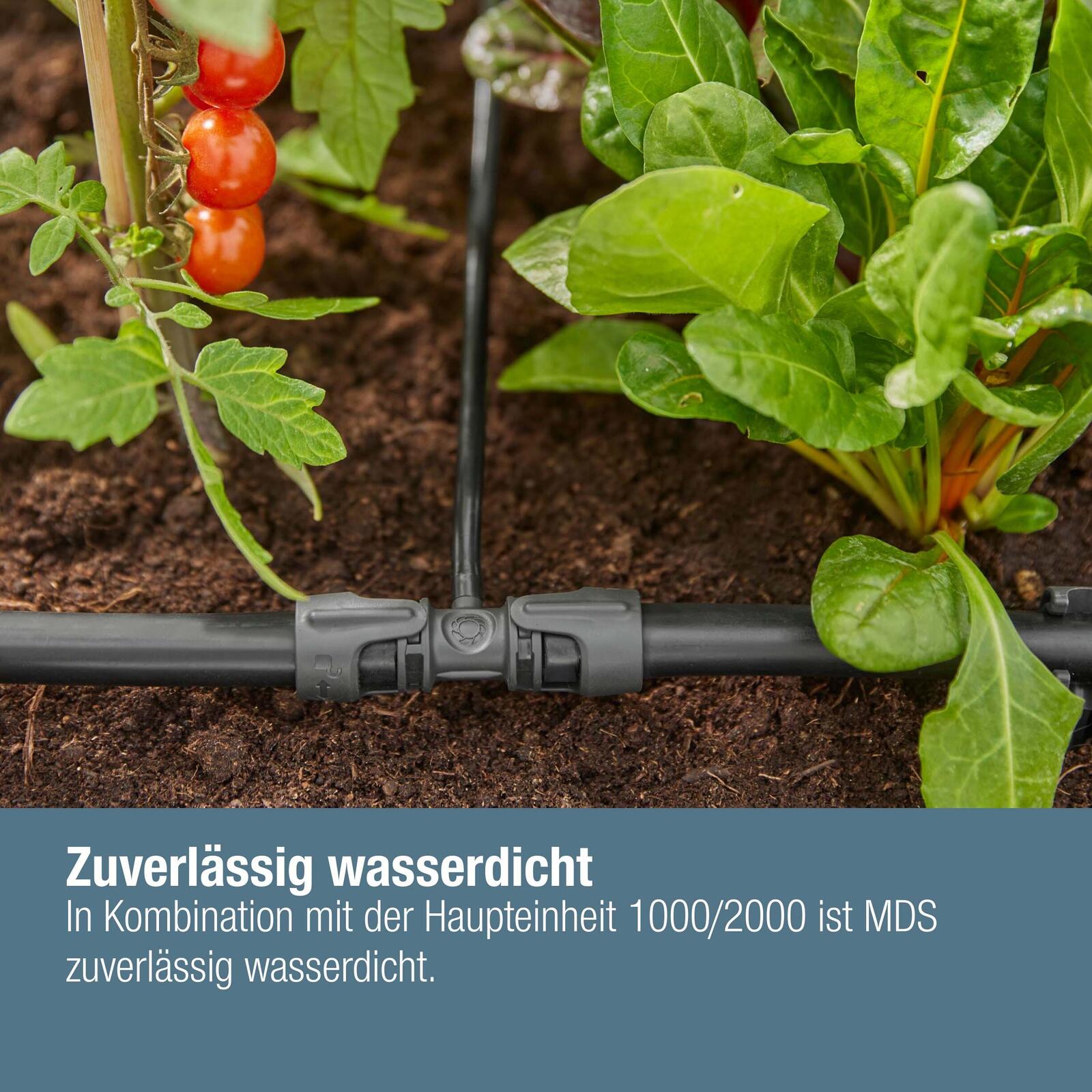 GARDENA Tropfschlauchverbinder Micro-Drip-System T-Stück 13 mm (1/2') – 4,6 mm (3/16')