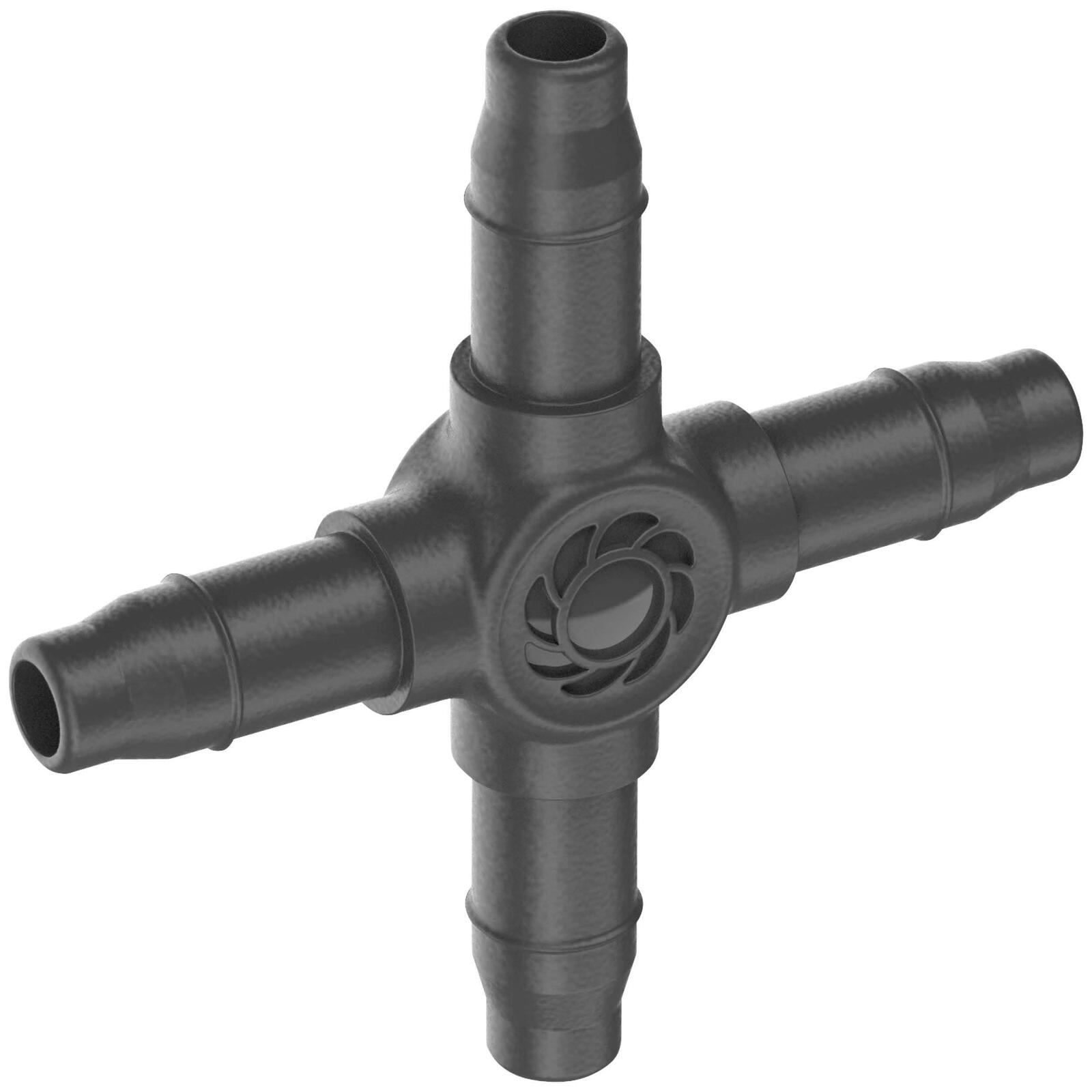 GARDENA Anschlussstück für Tropfschlauch Micro-Drip-System Kreuzstück