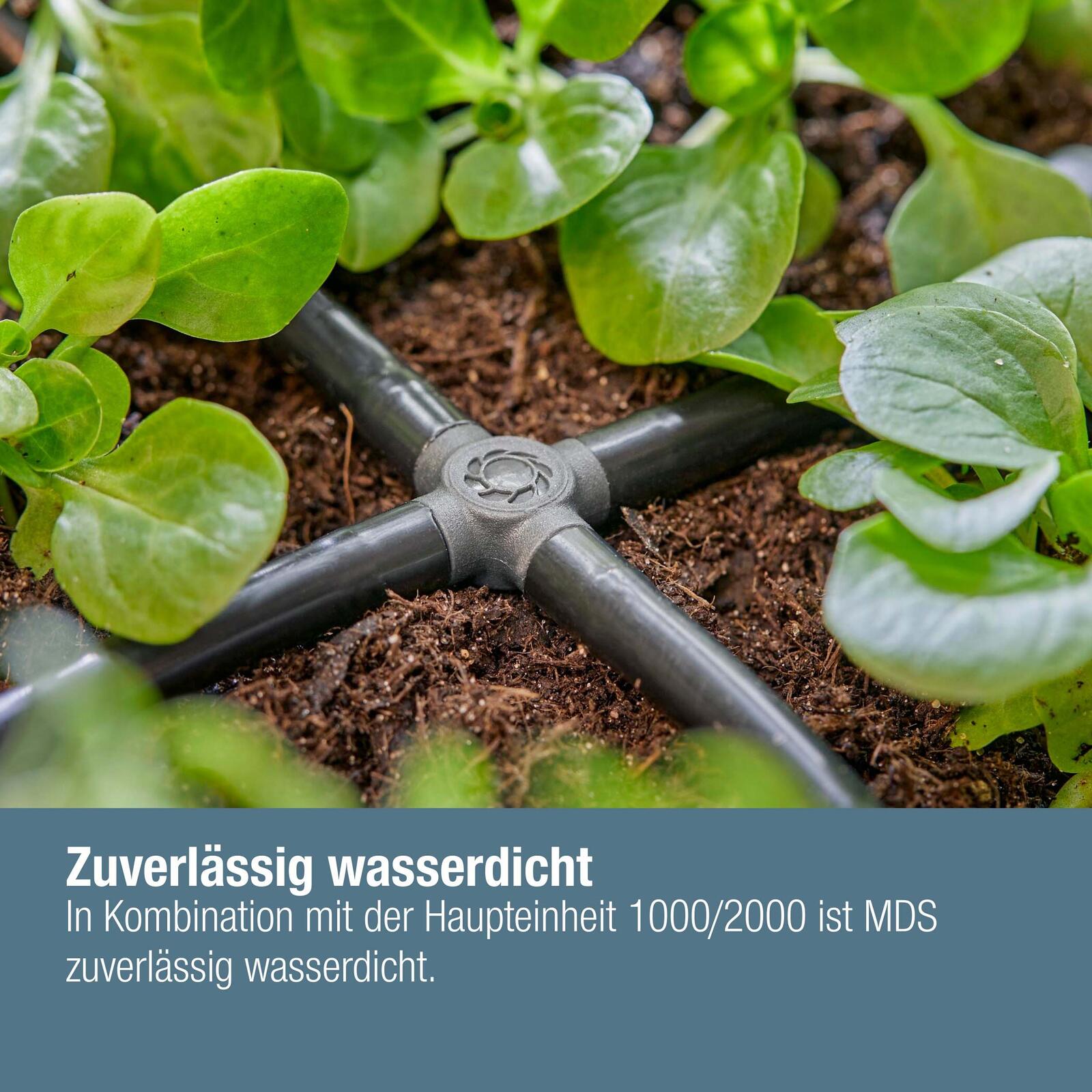 GARDENA Anschlussstück für Tropfschlauch Micro-Drip-System Kreuzstück